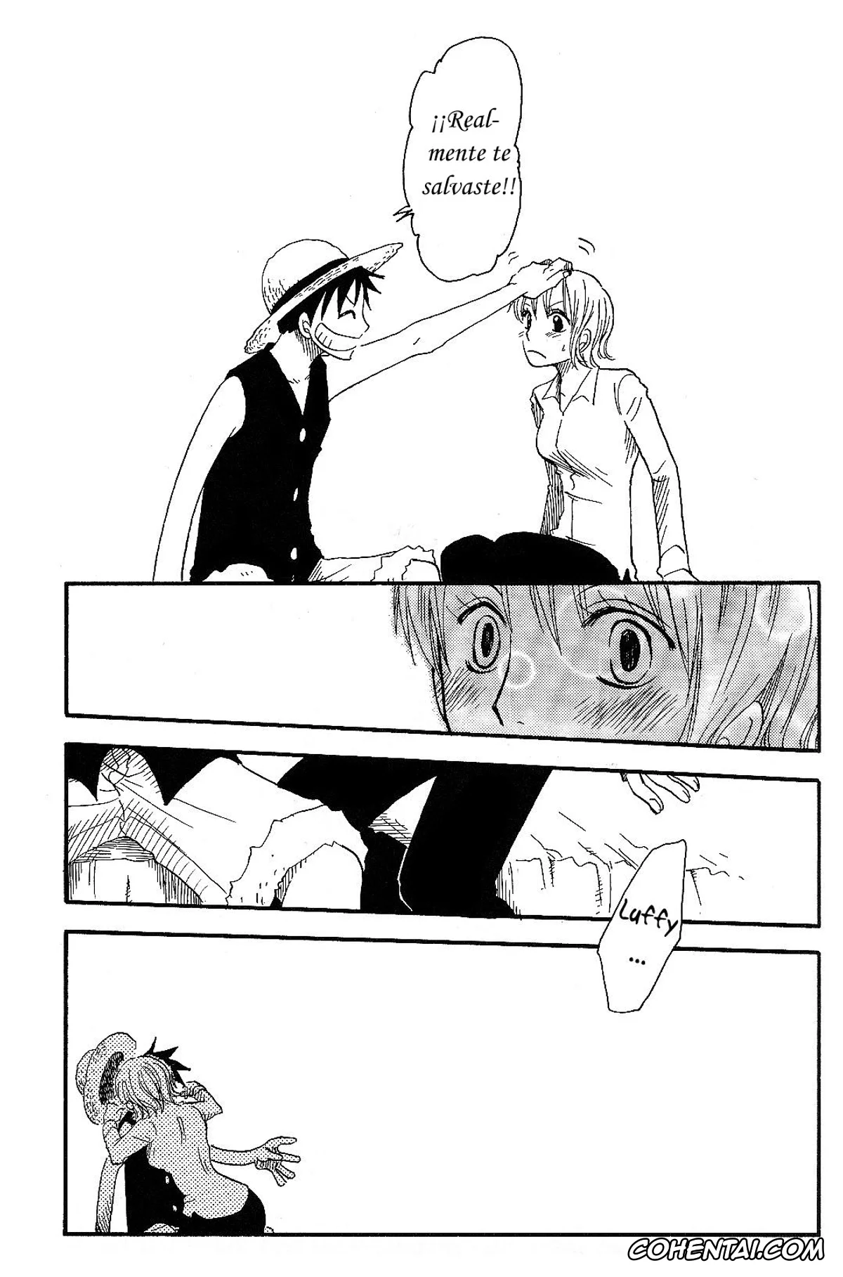 One Piece hentai, Monkey D. Luffy hentai, Nami hentai, Dakishimetara Kiss o Shiyou. (One Piece), pagina 12
