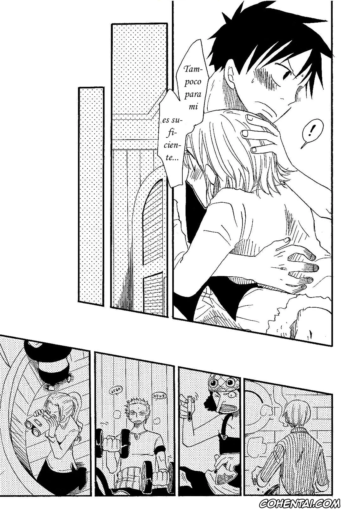 One Piece hentai, Monkey D. Luffy hentai, Nami hentai, Dakishimetara Kiss o Shiyou. (One Piece), pagina 18