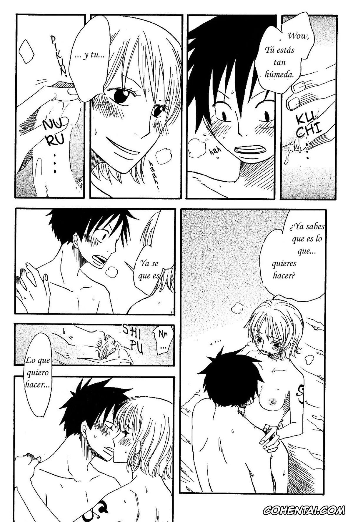 One Piece porno, Monkey D. Luffy porno, Nami porno, Dakishimetara Kiss o Shiyou. (One Piece), pagina 23