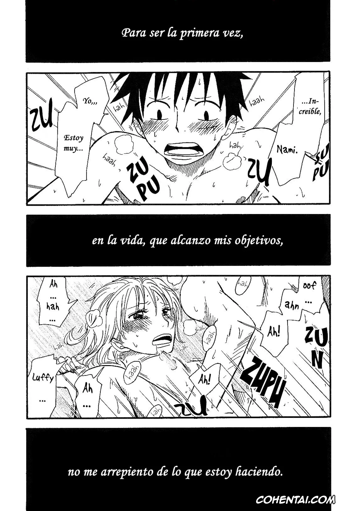 One Piece porno, Monkey D. Luffy porno, Nami porno, Dakishimetara Kiss o Shiyou. (One Piece), pagina 26