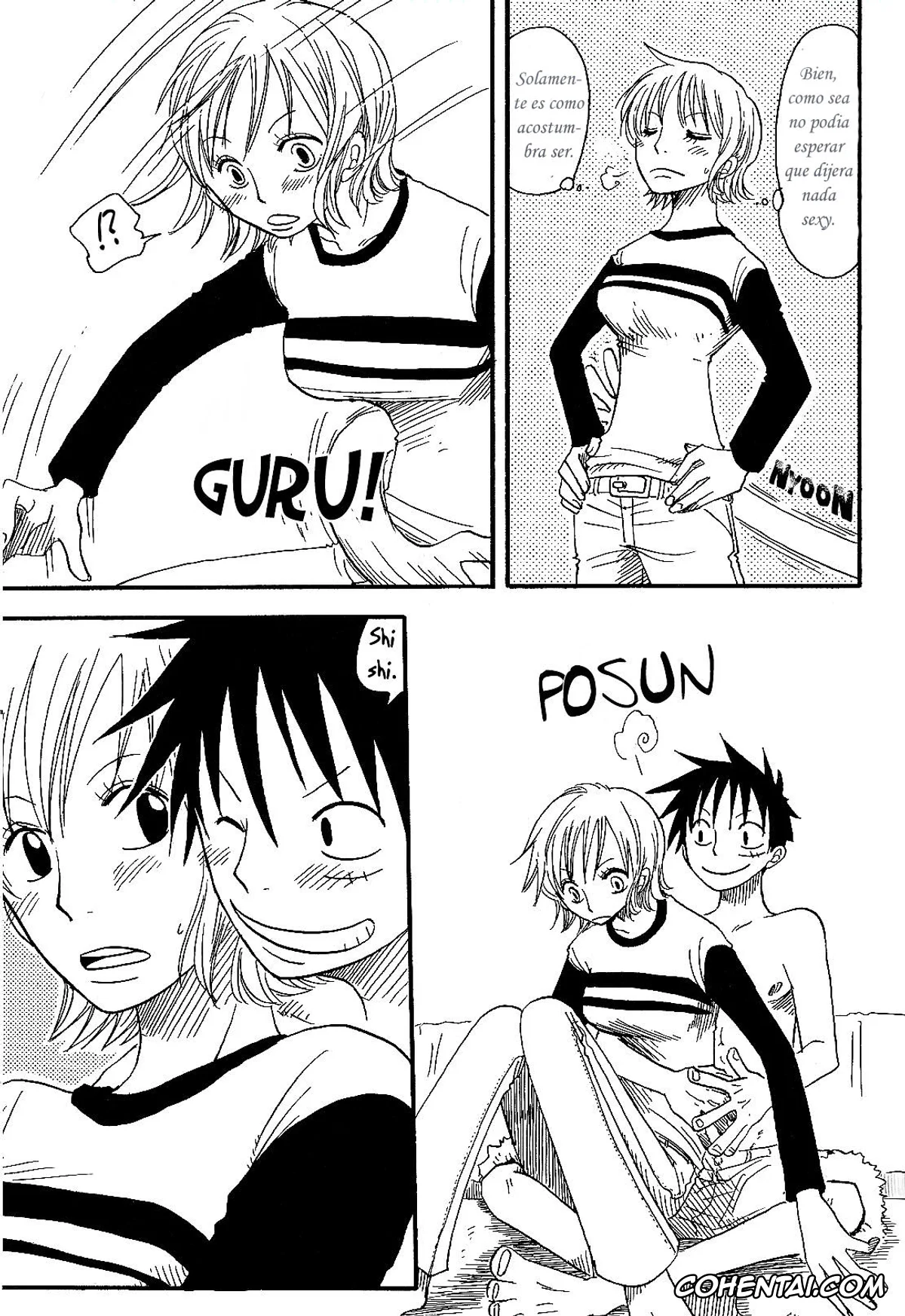 One Piece hentai, Monkey D. Luffy hentai, Nami hentai, Dakishimetara Kiss o Shiyou. (One Piece), pagina 30