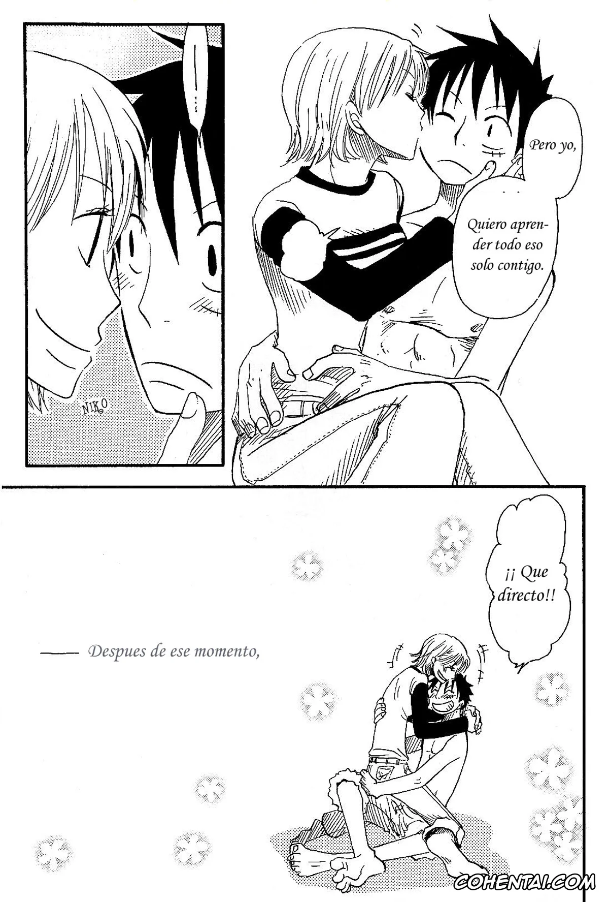 One Piece porno, Monkey D. Luffy porno, Nami porno, Dakishimetara Kiss o Shiyou. (One Piece), pagina 32