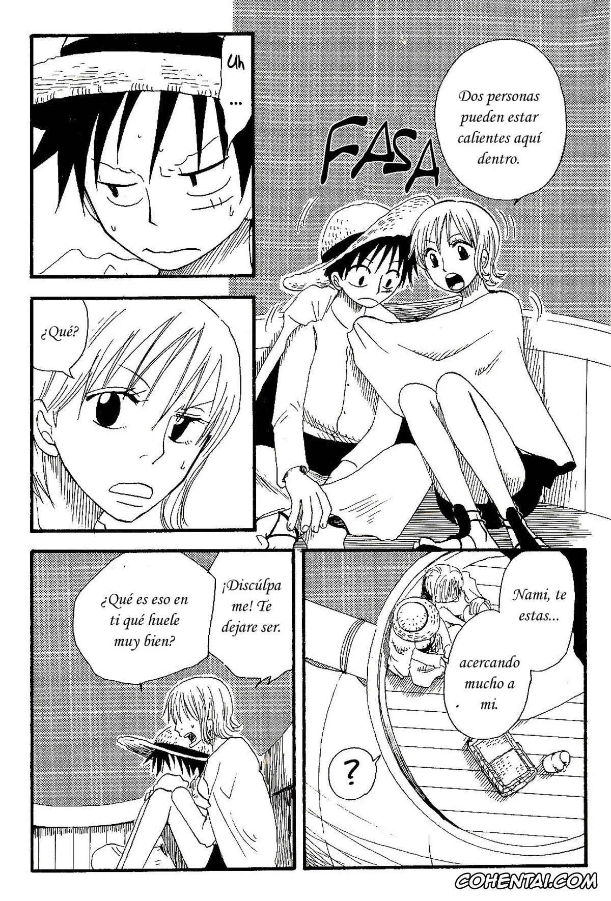 One Piece porno, Monkey D. Luffy porno, Nami porno, Dakishimetara Kiss o Shiyou. (One Piece), pagina 38