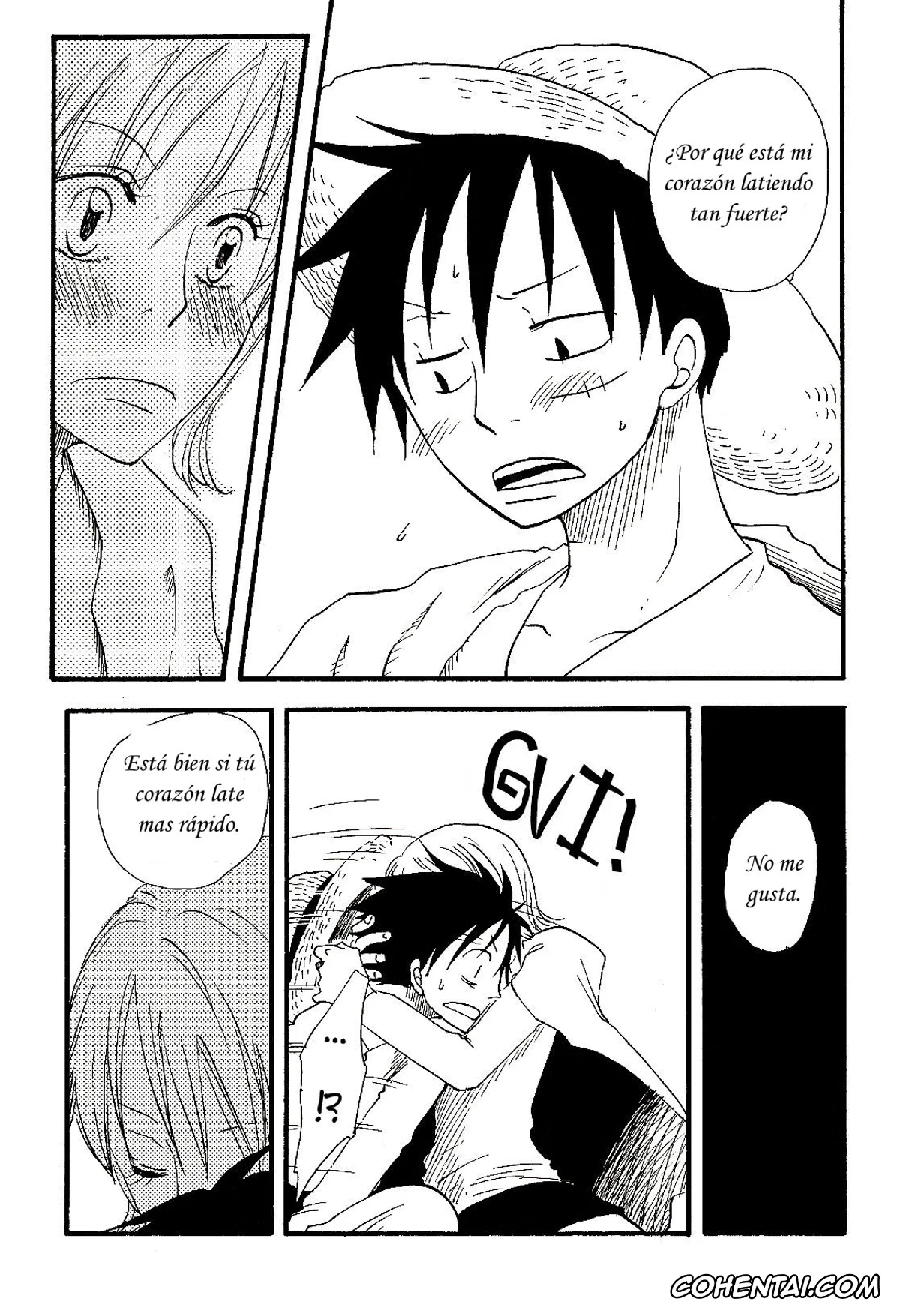 One Piece hentai, Monkey D. Luffy hentai, Nami hentai, Dakishimetara Kiss o Shiyou. (One Piece), pagina 39