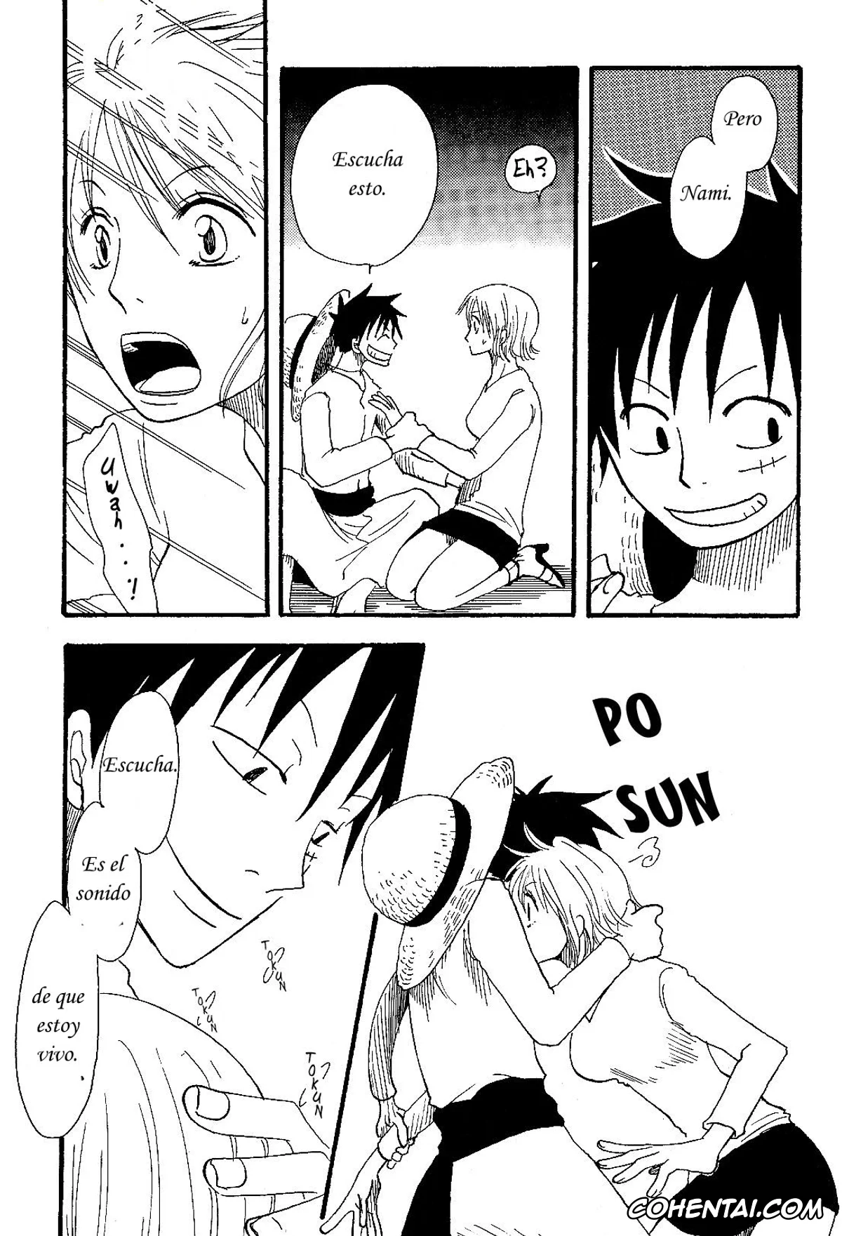 One Piece porno, Monkey D. Luffy porno, Nami porno, Dakishimetara Kiss o Shiyou. (One Piece), pagina 41