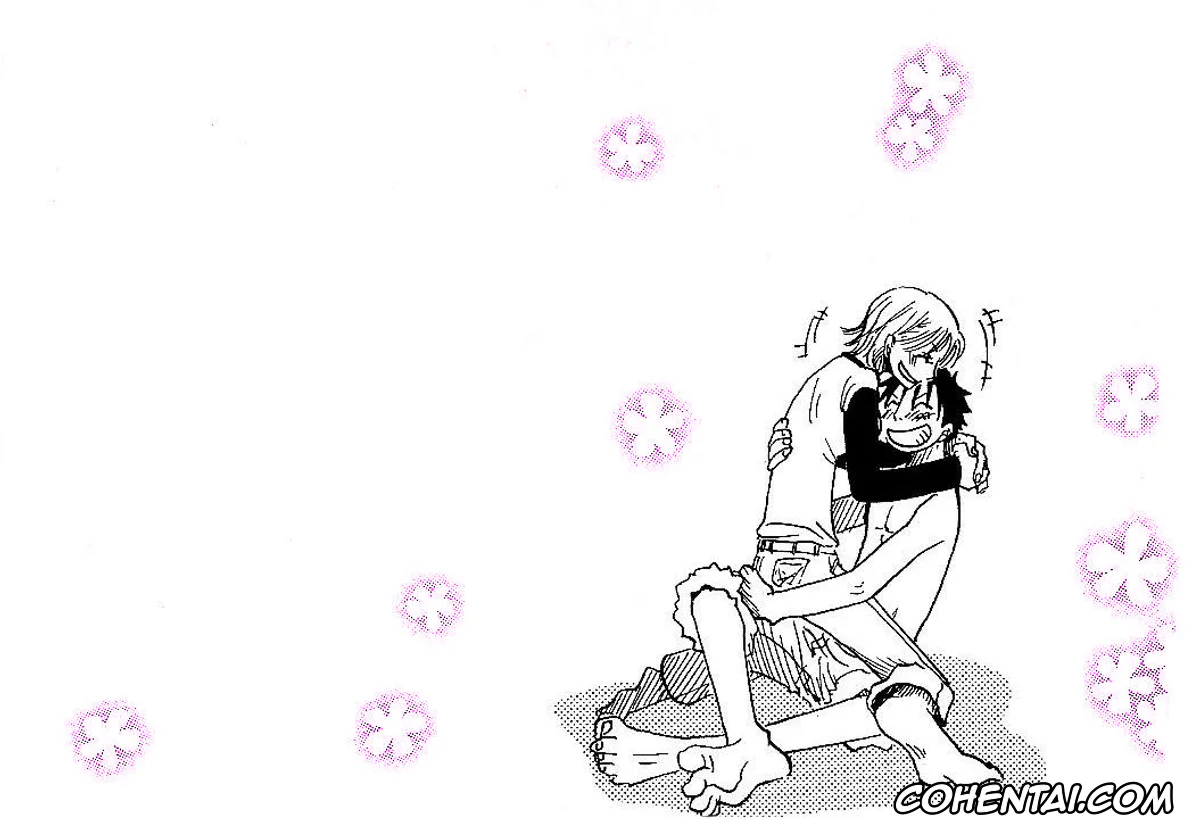 One Piece porno, Monkey D. Luffy porno, Nami porno, Dakishimetara Kiss o Shiyou. (One Piece), pagina 44