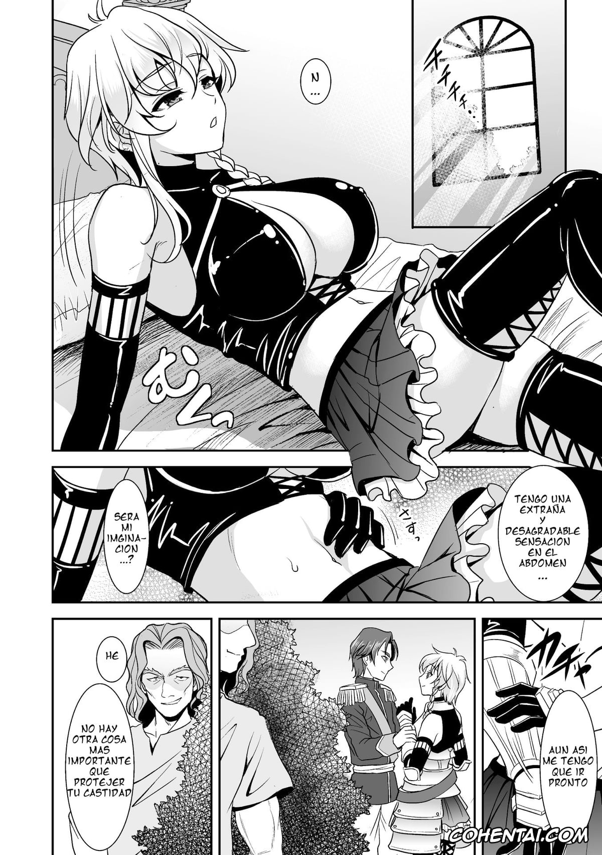 Revistas xxx, 2D Comic Magazine xxx, Zetsubou Ninshin Kishi Monogatari (2D Comic Magazine – ReaJuu Bishoujo-tachi o Haramase Ninshin! Vol. 1), pagina 10