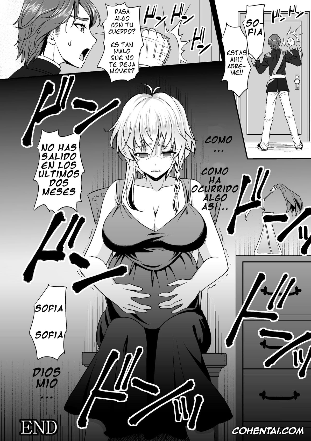 Revistas porno, 2D Comic Magazine porno, Zetsubou Ninshin Kishi Monogatari (2D Comic Magazine – ReaJuu Bishoujo-tachi o Haramase Ninshin! Vol. 1), pagina 20
