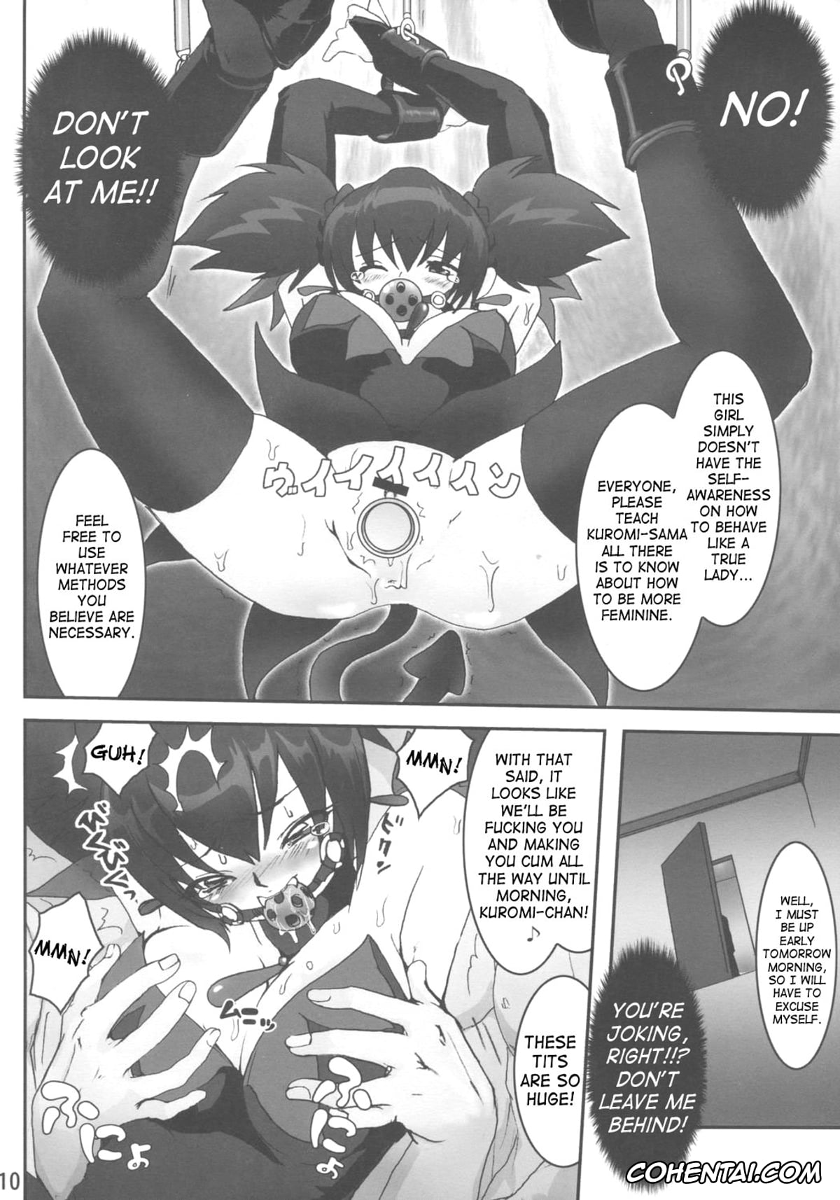 Onegai My Melody hentai, Kurumi Nui hentai, EXTRA KUROMIX (Onegai My Melody), pagina 9