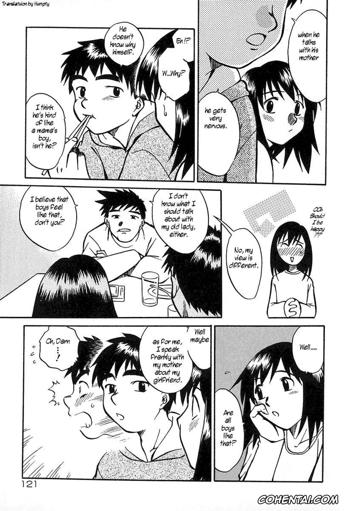 Original hentai, Himitsu (Oyako Ijiri), pagina 9