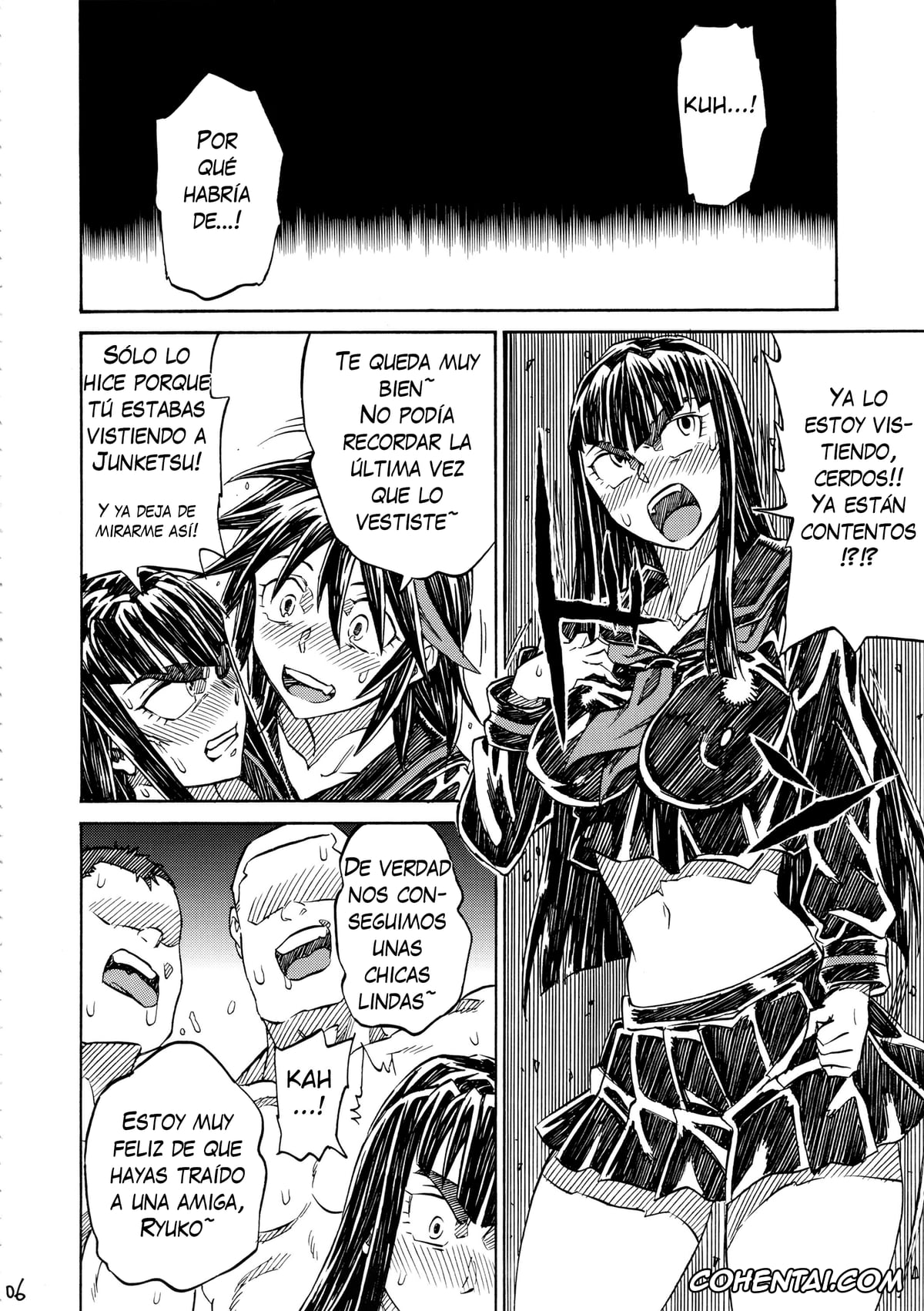 Kill la Kill porno, Ryuuko Matoi porno, Satsuki Kiryuuin porno, KILLAGAIN (Kill la Kill), pagina 5