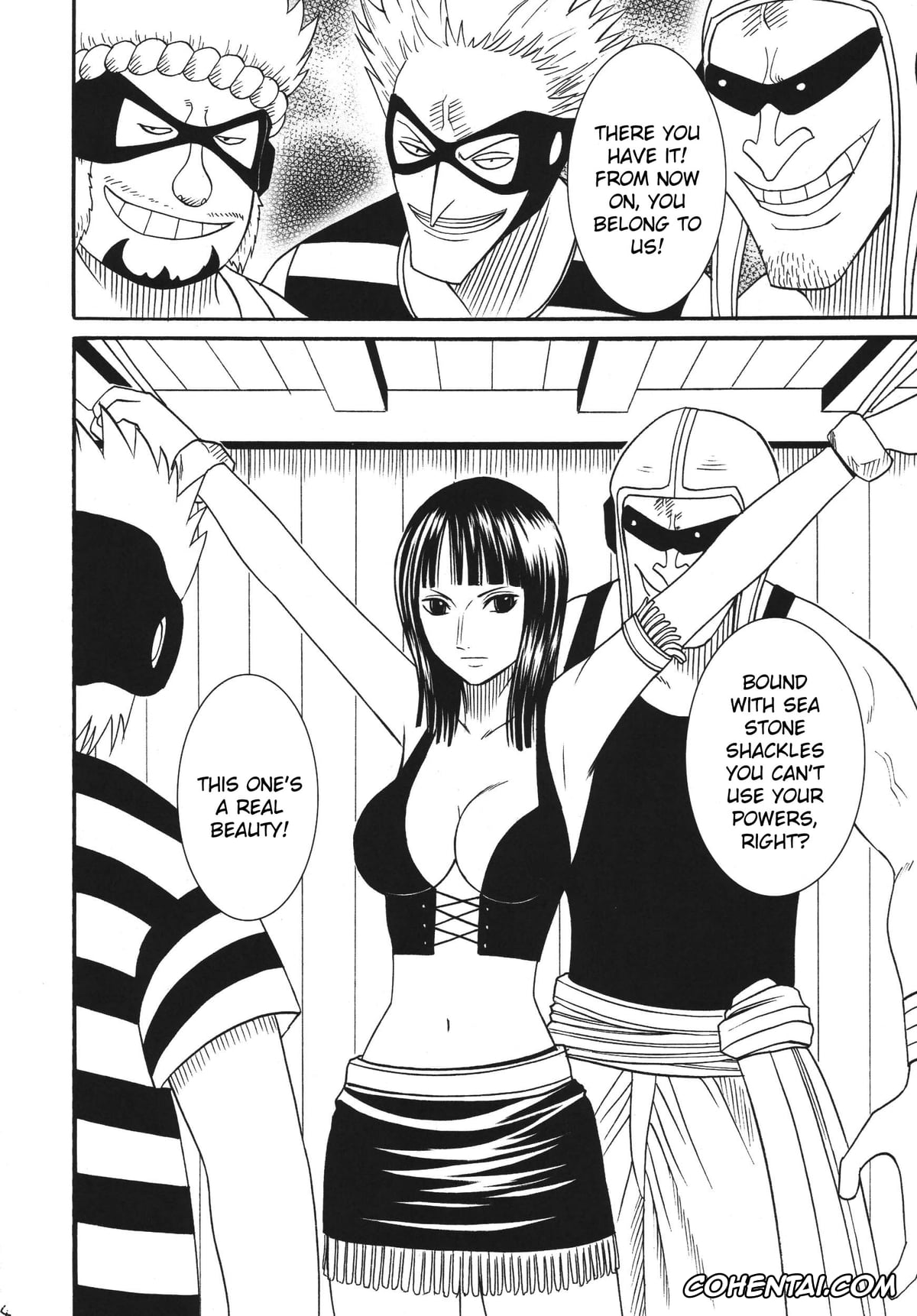 One Piece hentai, Nico Robin hentai, Hyakka Soushuuhen (One Piece), pagina 3