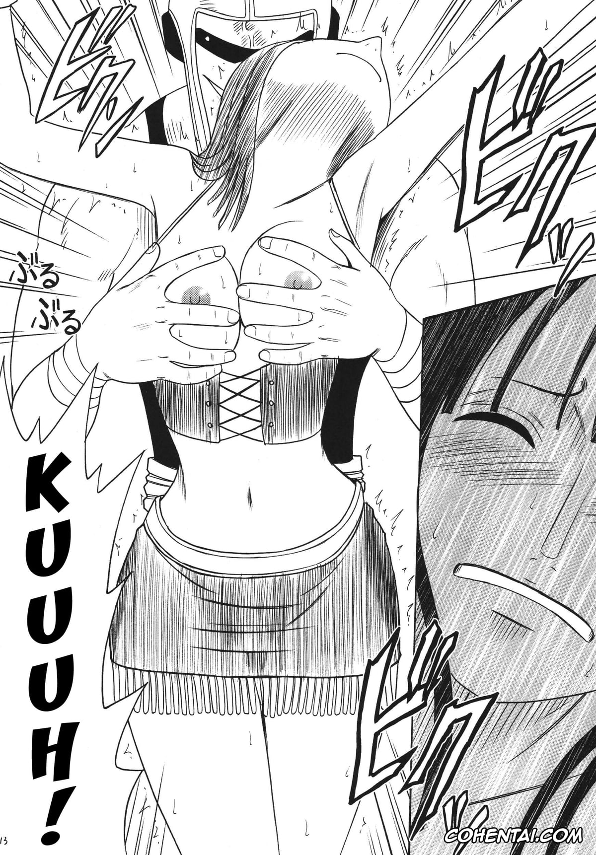 One Piece hentai, Nico Robin hentai, Hyakka Soushuuhen (One Piece), pagina 12