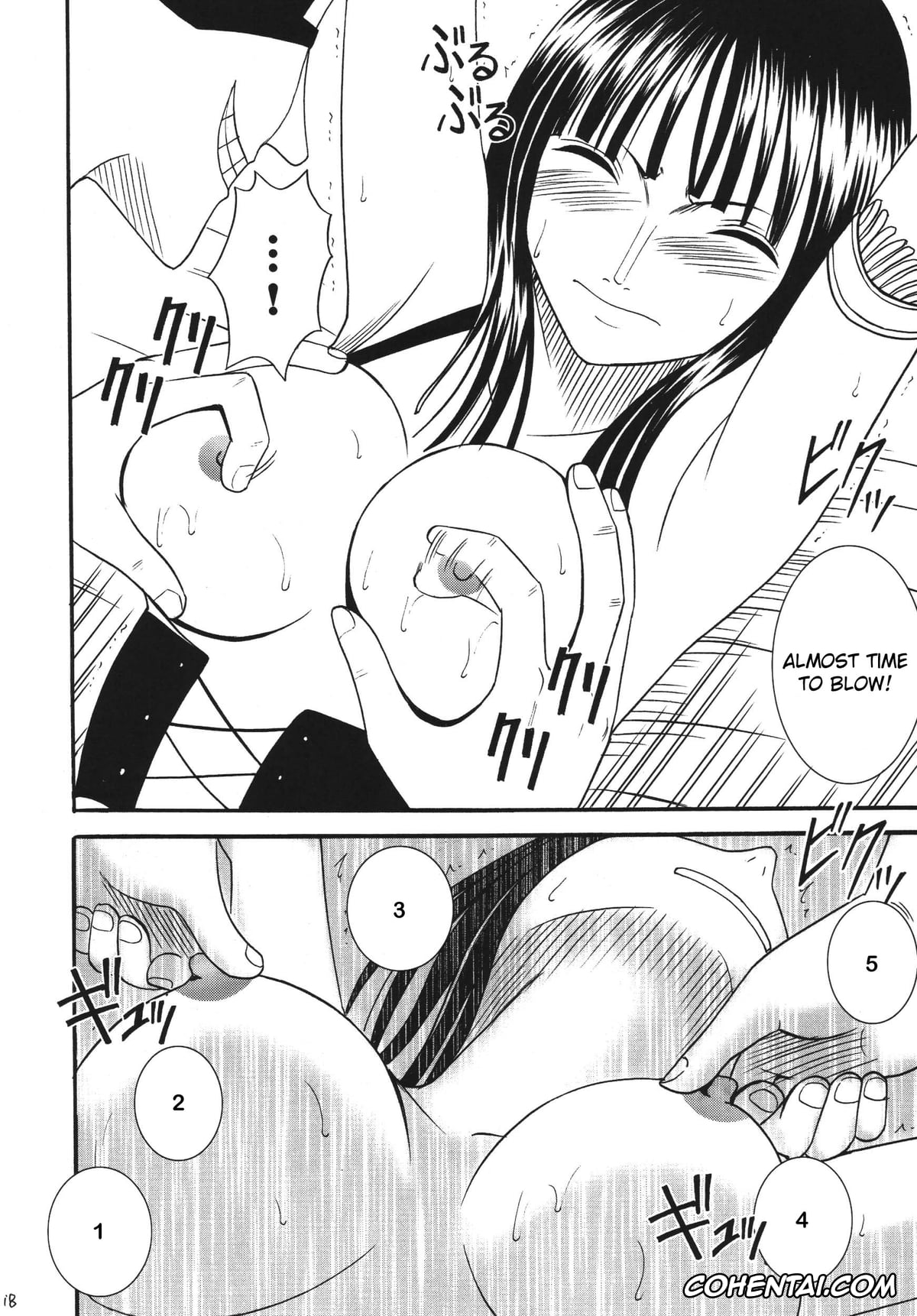 One Piece porno, Nico Robin porno, Hyakka Soushuuhen (One Piece), pagina 17