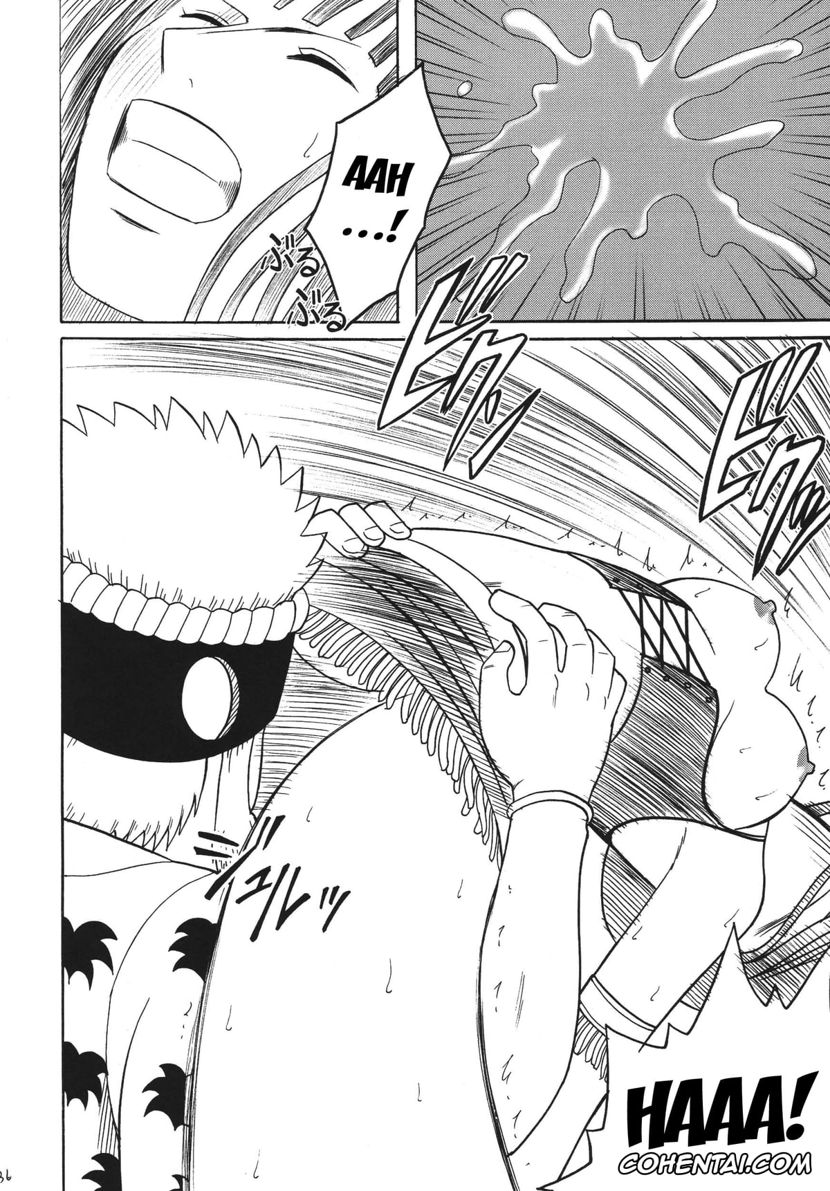 One Piece porno, Nico Robin porno, Hyakka Soushuuhen (One Piece), pagina 35