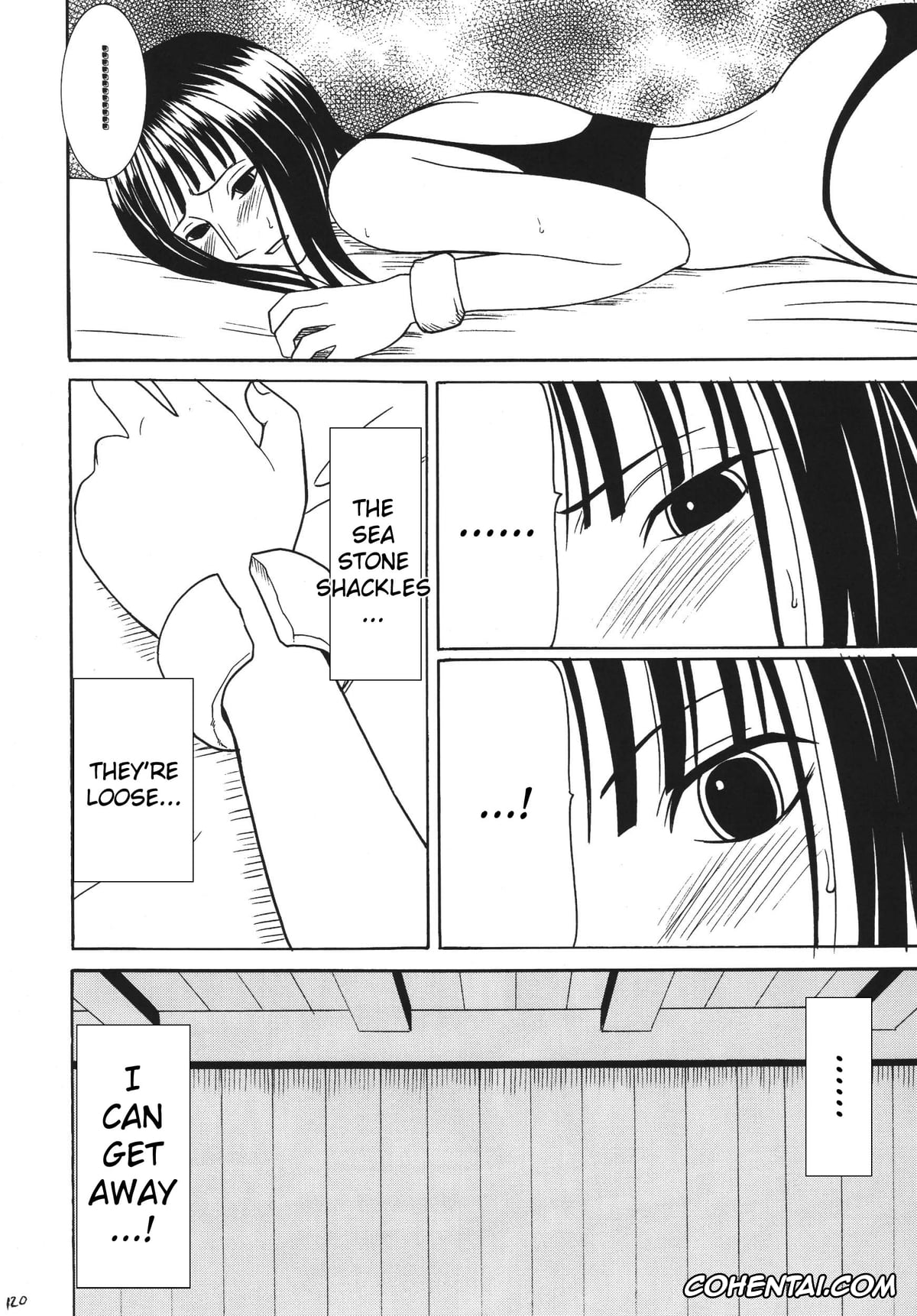 One Piece hentai, Nico Robin hentai, Hyakka Soushuuhen (One Piece), pagina 117