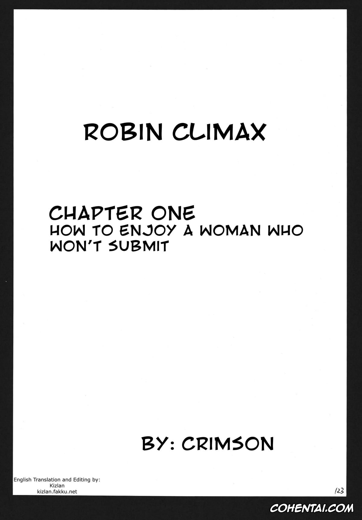 One Piece hentai, Nico Robin hentai, Hyakka Soushuuhen (One Piece), pagina 120