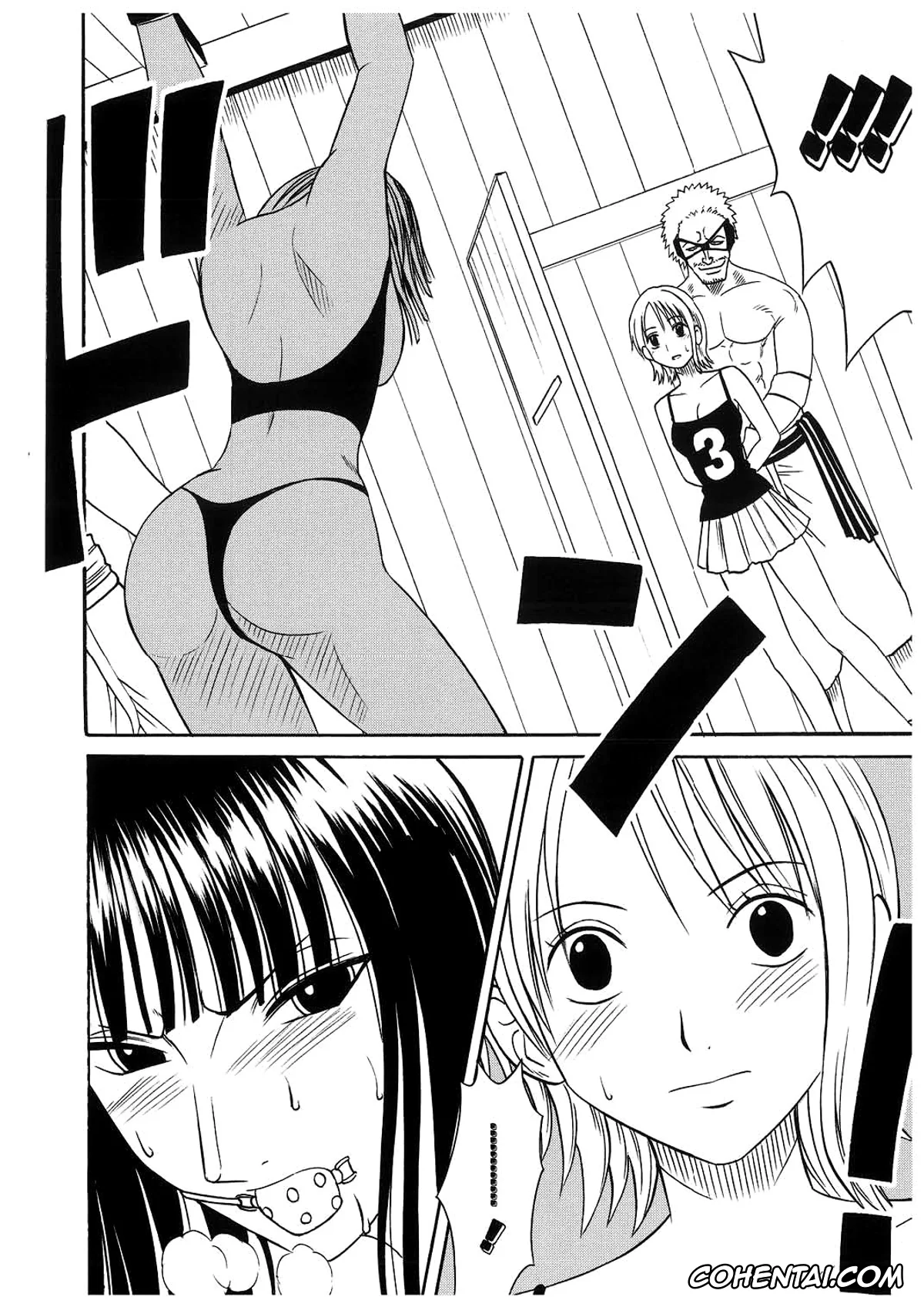 One Piece porno, Nami porno, Nico Robin porno, Koukai Soushuuhen 2 (One Piece), pagina 8