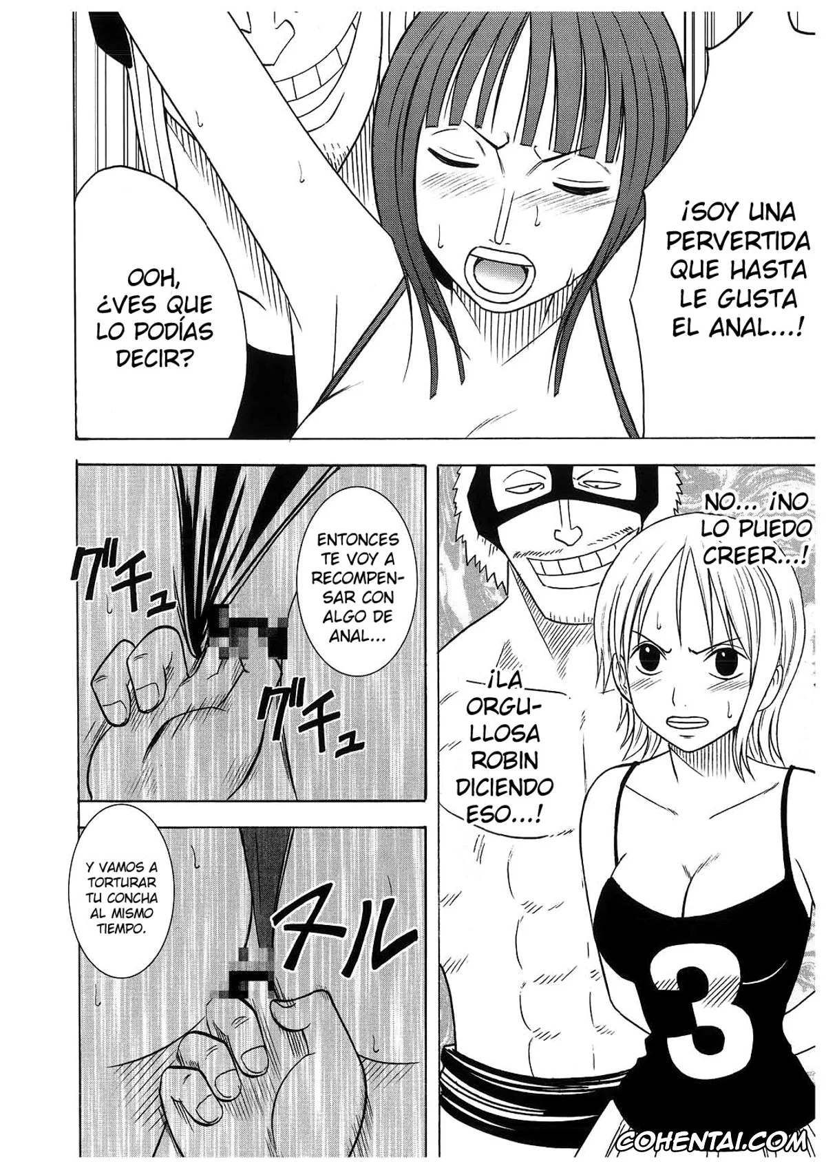 One Piece xxx, Nami xxx, Nico Robin xxx, Koukai Soushuuhen 2 (One Piece), pagina 16