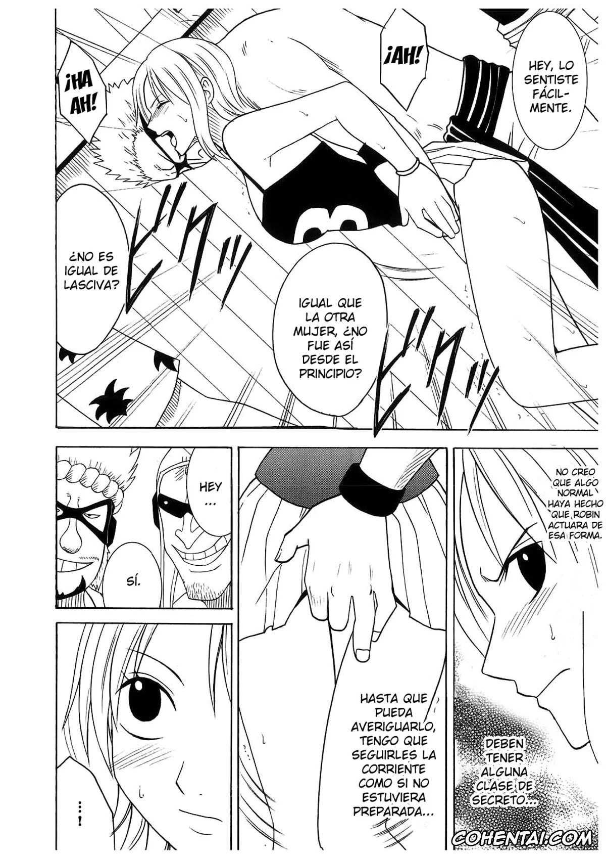 One Piece porno, Nami porno, Nico Robin porno, Koukai Soushuuhen 2 (One Piece), pagina 20