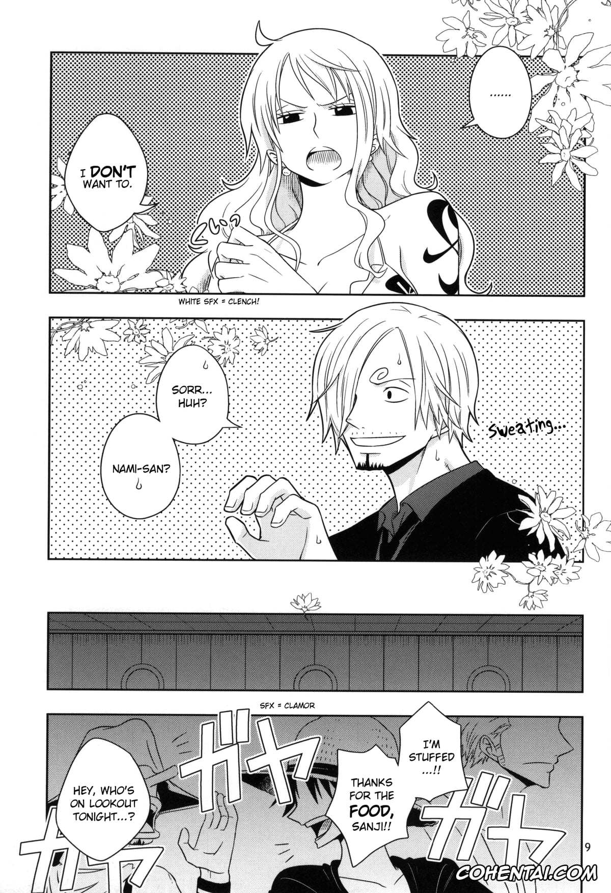 One Piece xxx, Nami xxx, Sanji Vinsmoke xxx, Change Round (One Piece), pagina 7