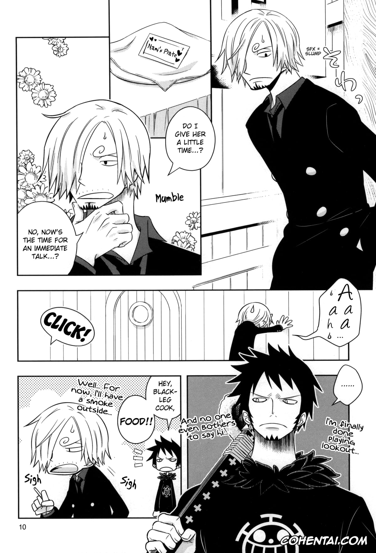 One Piece porno, Nami porno, Sanji Vinsmoke porno, Change Round (One Piece), pagina 8