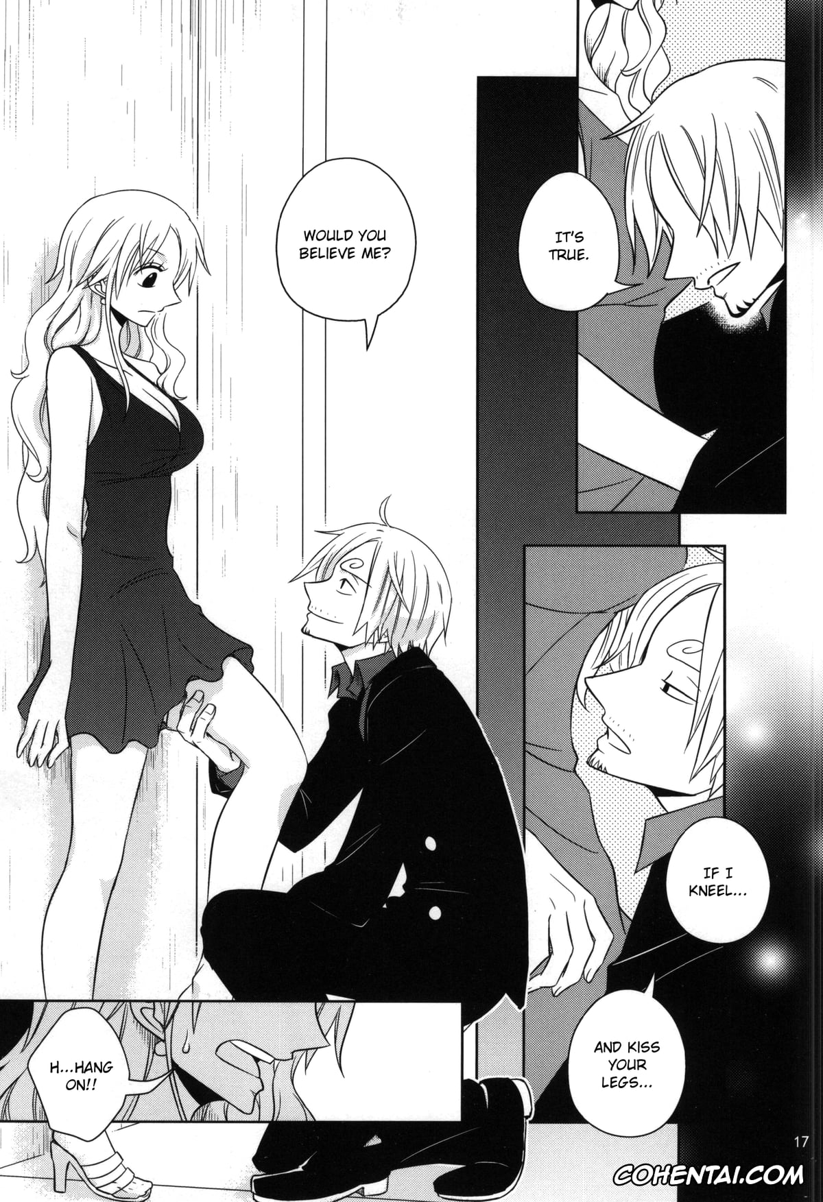 One Piece hentai, Nami hentai, Sanji Vinsmoke hentai, Change Round (One Piece), pagina 15