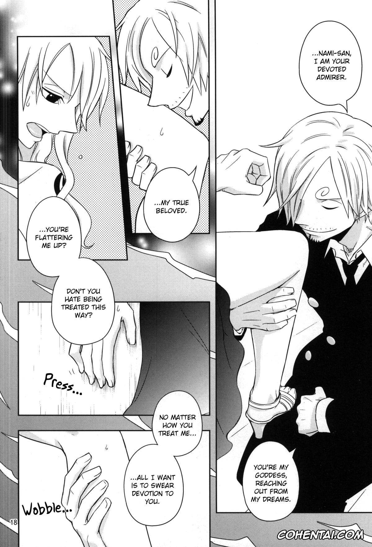 One Piece xxx, Nami xxx, Sanji Vinsmoke xxx, Change Round (One Piece), pagina 16