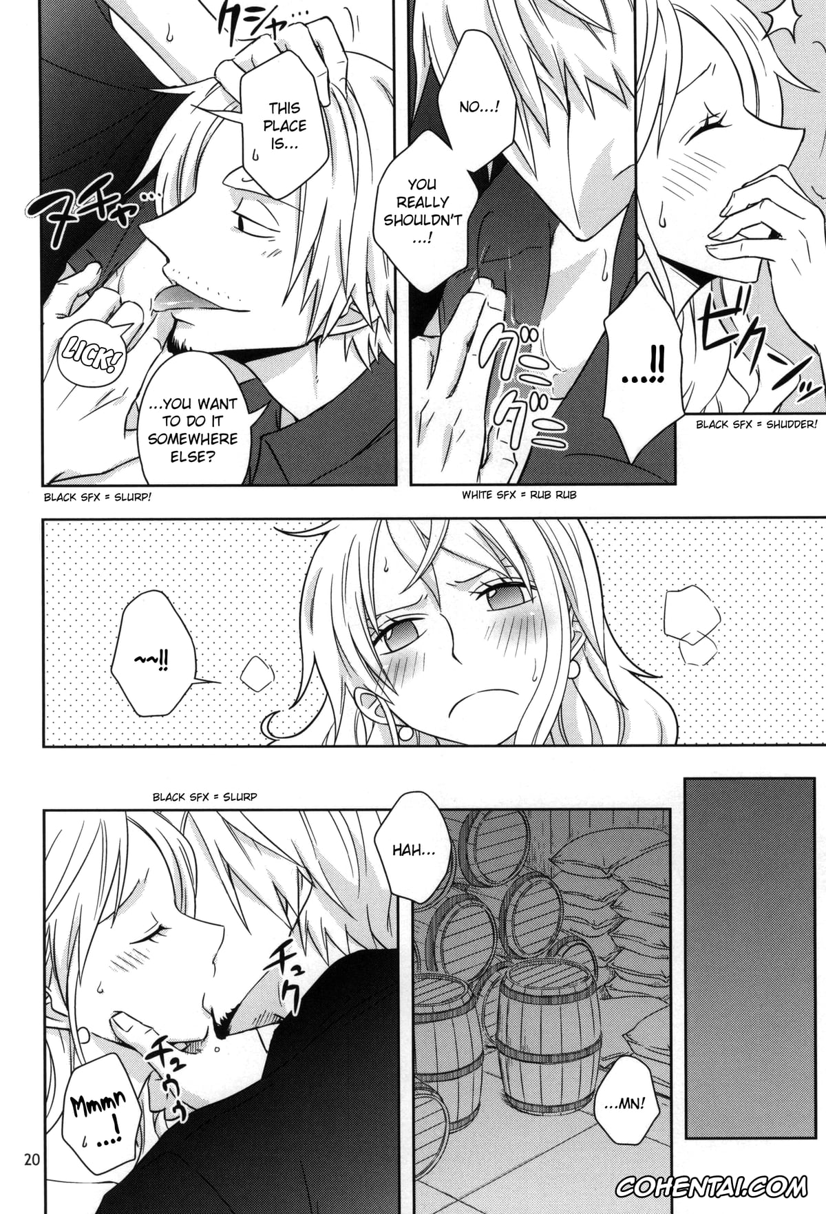 One Piece hentai, Nami hentai, Sanji Vinsmoke hentai, Change Round (One Piece), pagina 18