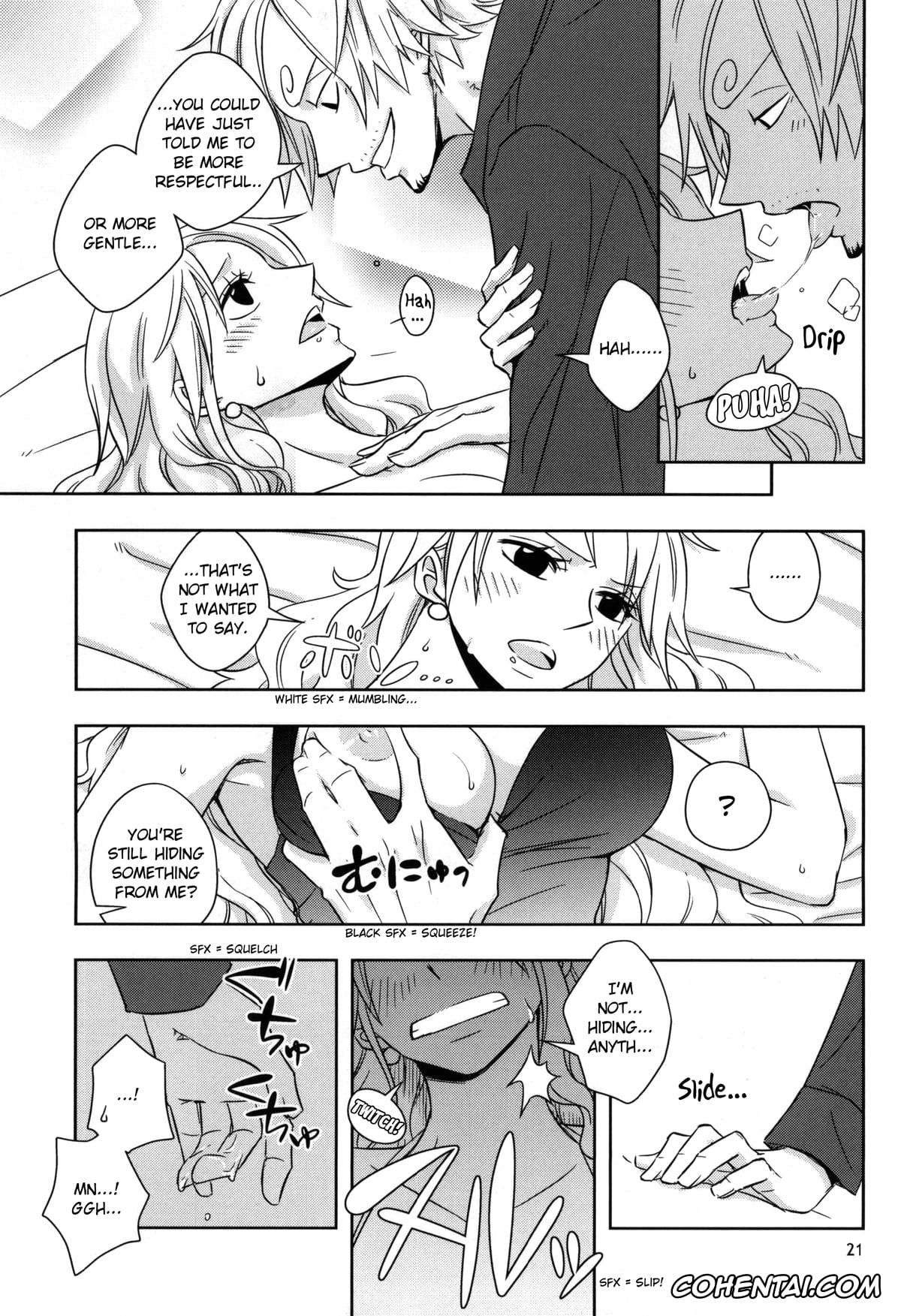 One Piece xxx, Nami xxx, Sanji Vinsmoke xxx, Change Round (One Piece), pagina 19