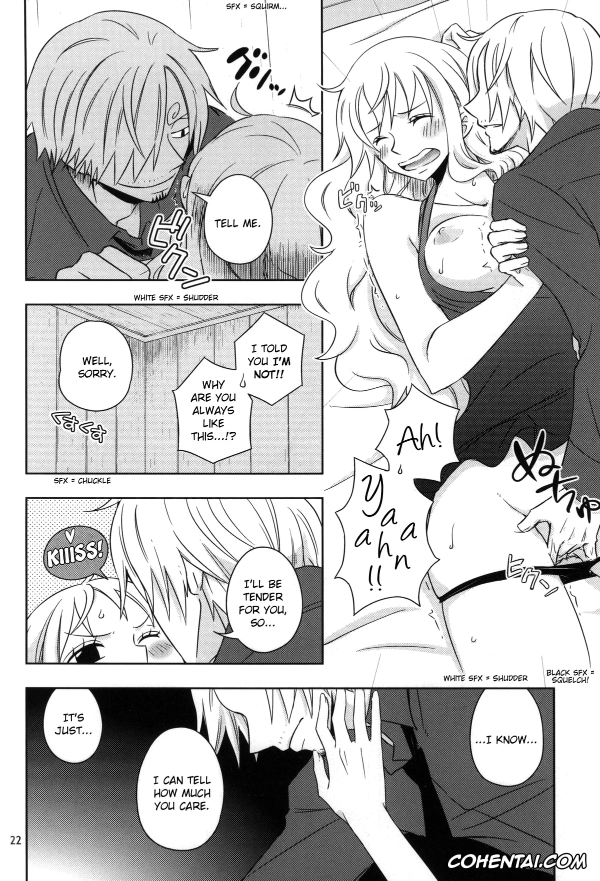 One Piece porno, Nami porno, Sanji Vinsmoke porno, Change Round (One Piece), pagina 20