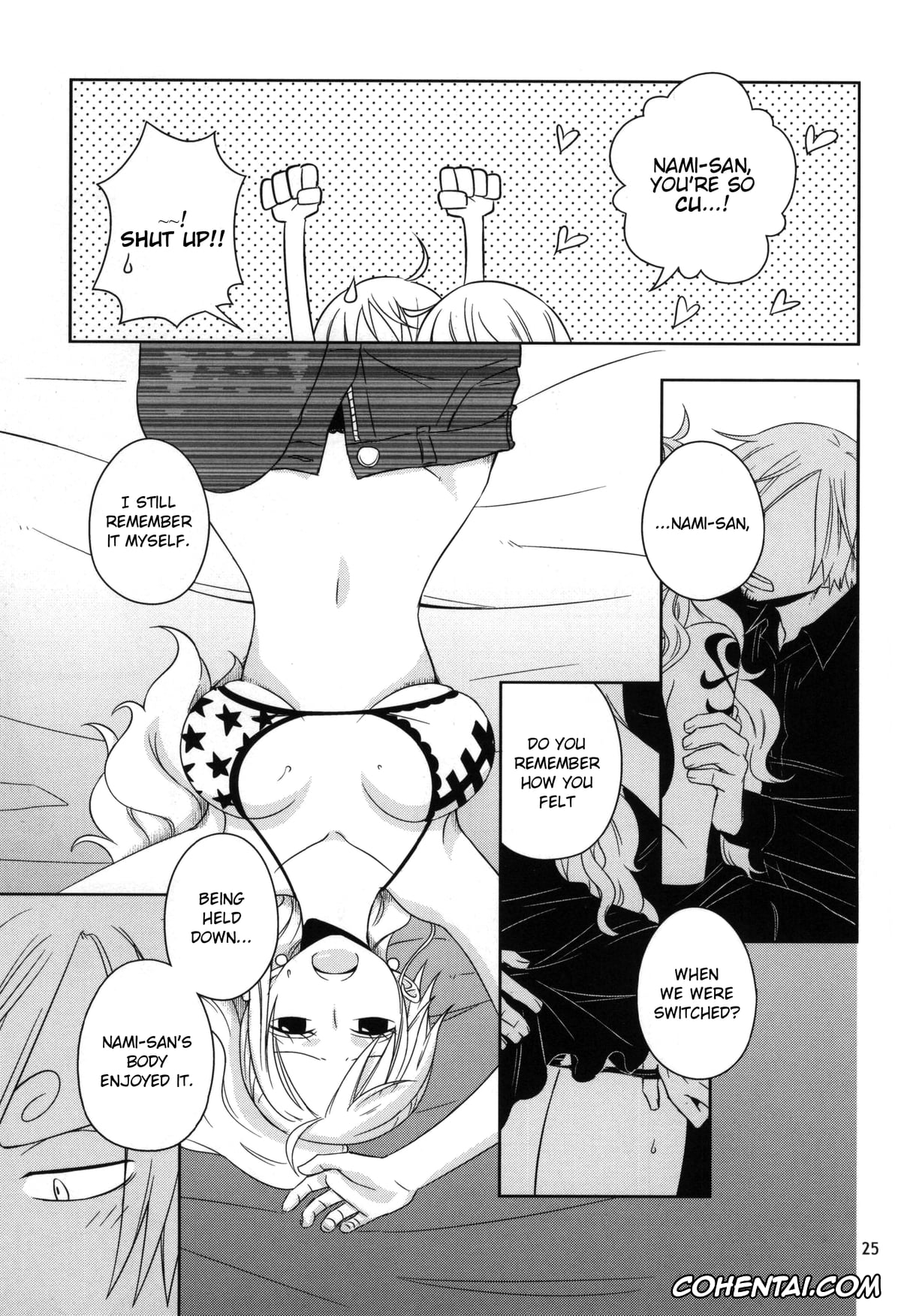 One Piece porno, Nami porno, Sanji Vinsmoke porno, Change Round (One Piece), pagina 23