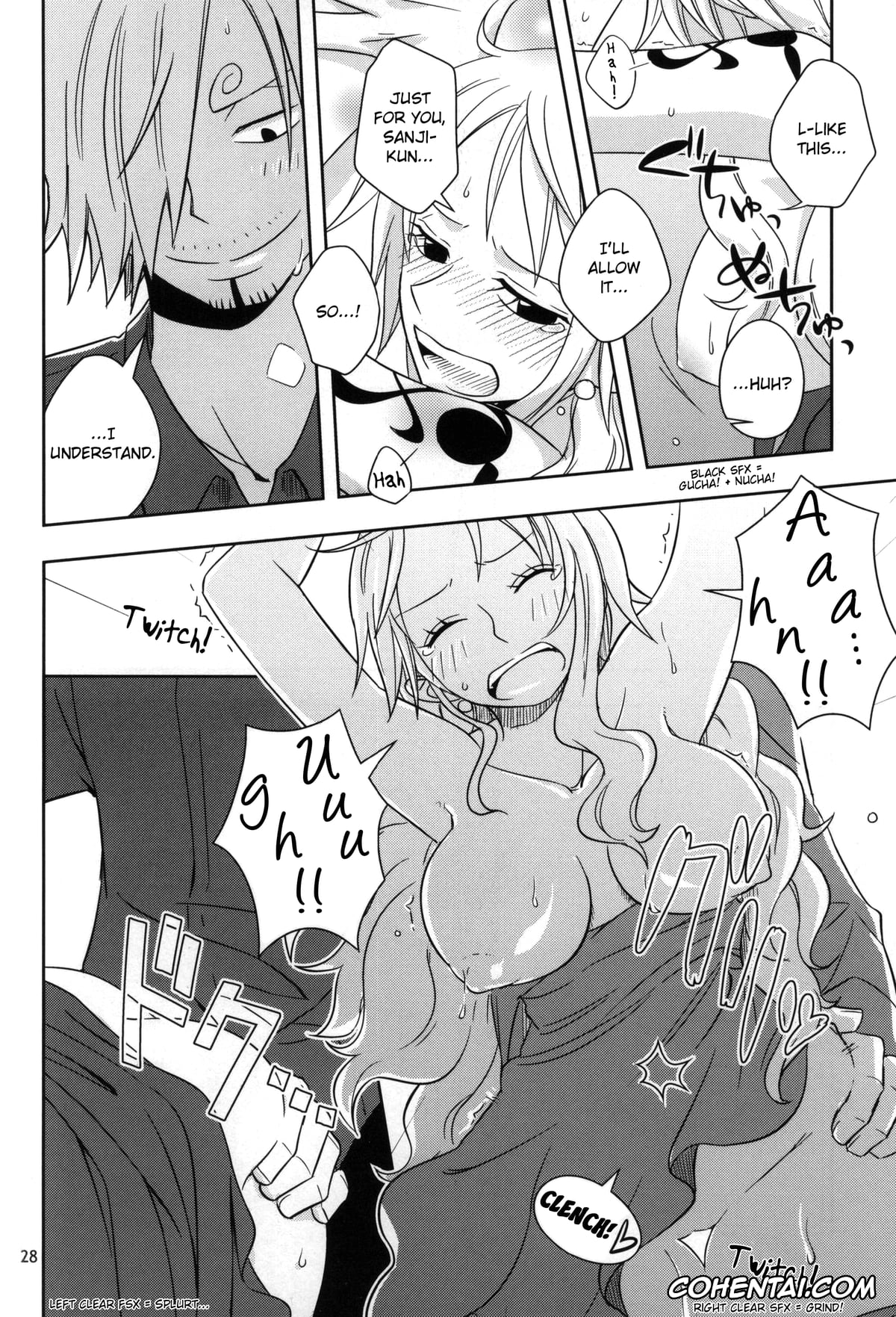 One Piece porno, Nami porno, Sanji Vinsmoke porno, Change Round (One Piece), pagina 26