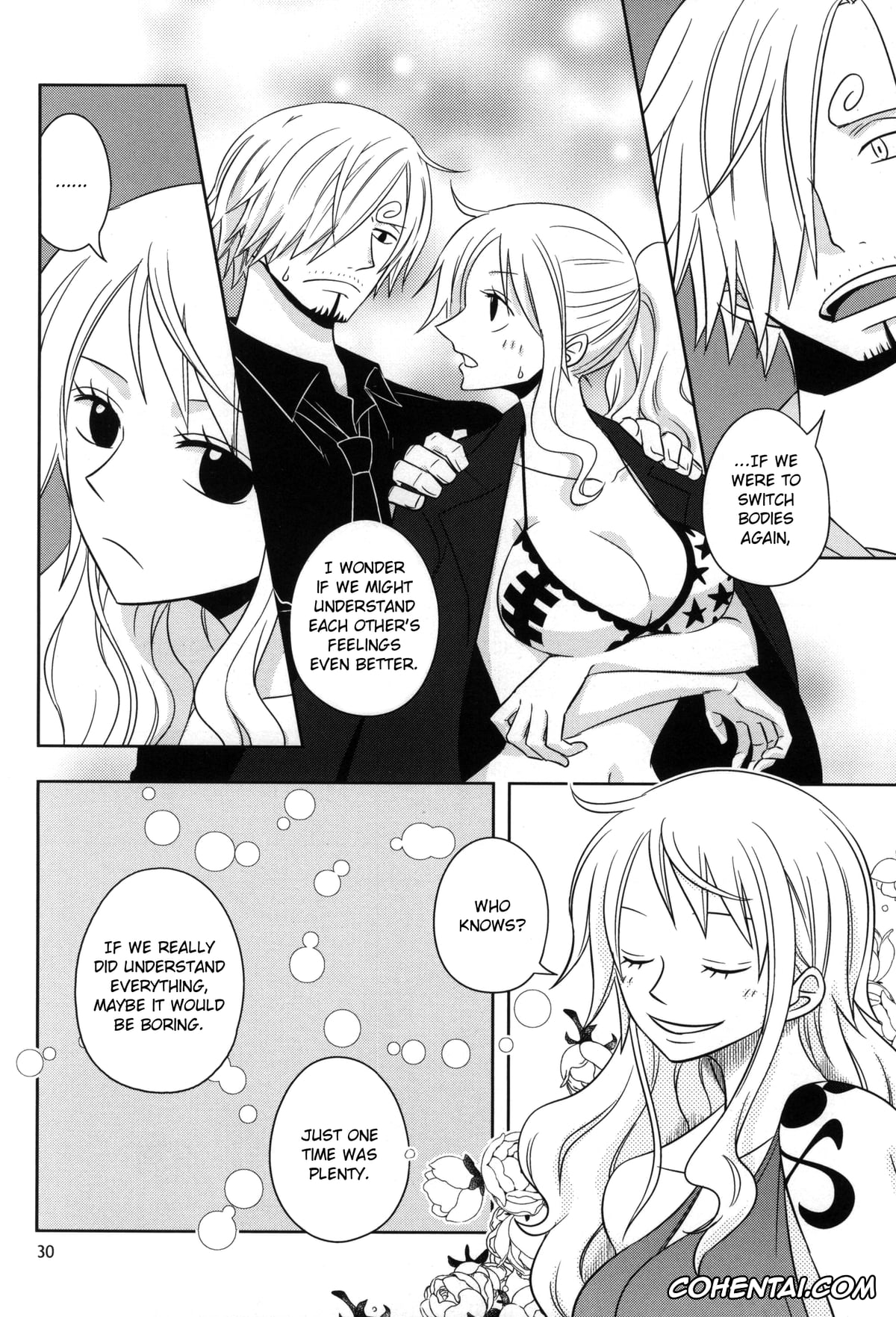 One Piece xxx, Nami xxx, Sanji Vinsmoke xxx, Change Round (One Piece), pagina 28
