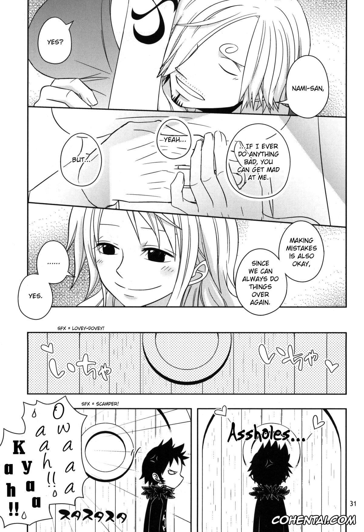 One Piece porno, Nami porno, Sanji Vinsmoke porno, Change Round (One Piece), pagina 29