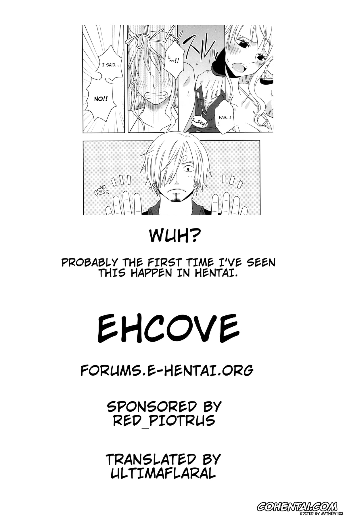 One Piece hentai, Nami hentai, Sanji Vinsmoke hentai, Change Round (One Piece), pagina 33