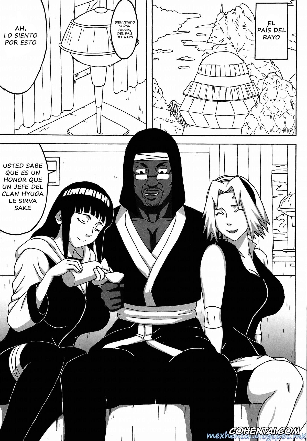 NARUTO porno, Hinata Hyuga porno, Sakura Haruno porno, SakuHina Inninden (NARUTO), pagina 2