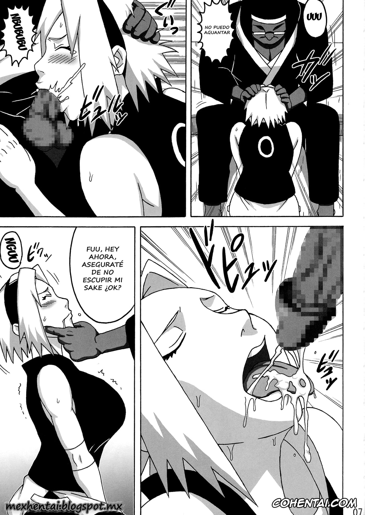NARUTO porno, Hinata Hyuga porno, Sakura Haruno porno, SakuHina Inninden (NARUTO), pagina 8