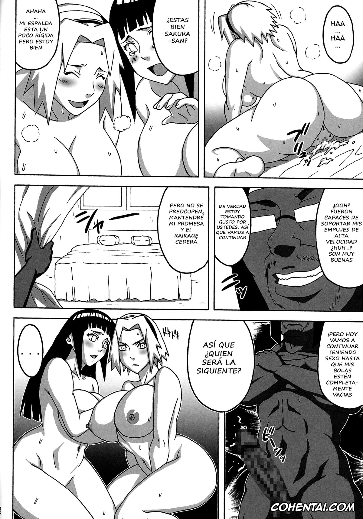 NARUTO porno, Hinata Hyuga porno, Sakura Haruno porno, SakuHina Inninden (NARUTO), pagina 29
