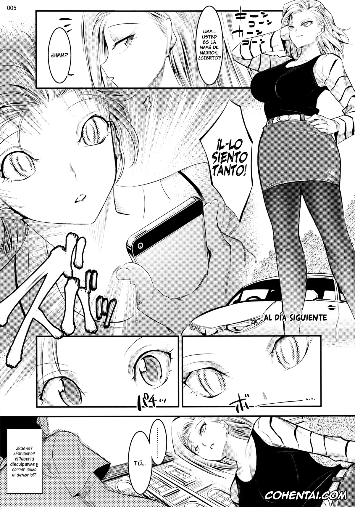 Dragon Ball Z xxx, Android 18 xxx, Krillin xxx, Marron xxx, 18-gou ga Yasashiku Fudeoroshi Shite Kureru Hon (Dragon Ball Z), pagina 4