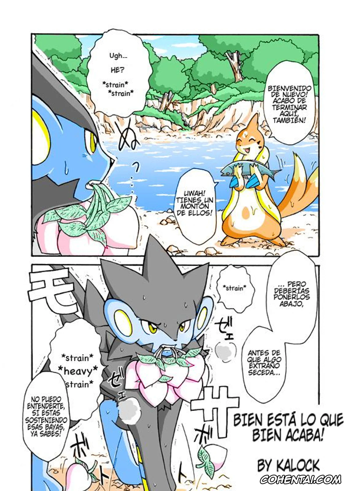 Pokemon | Pocket Monsters porno, Floatzel porno, Luxray porno, Kekka Yokereba Subete Yoshi (Pokémon), pagina 2