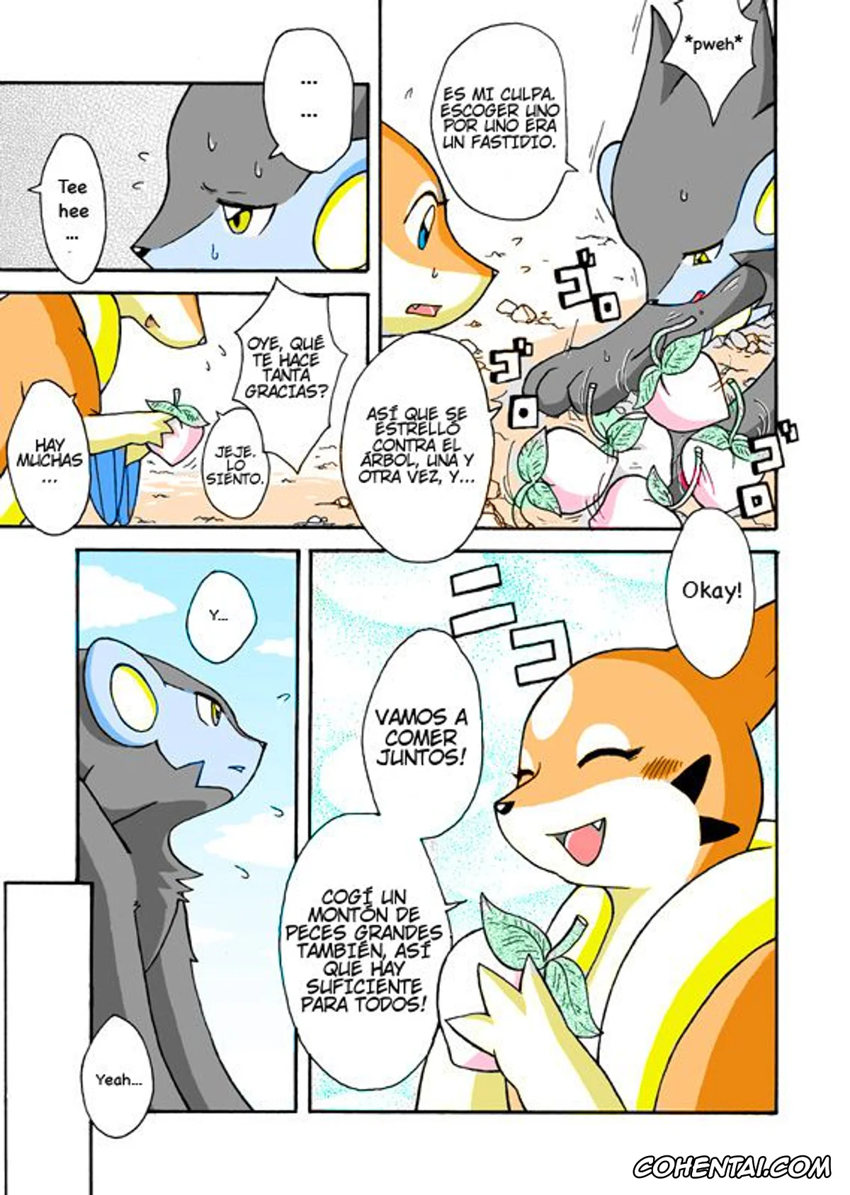 Pokemon | Pocket Monsters hentai, Floatzel hentai, Luxray hentai, Kekka Yokereba Subete Yoshi (Pokémon), pagina 3