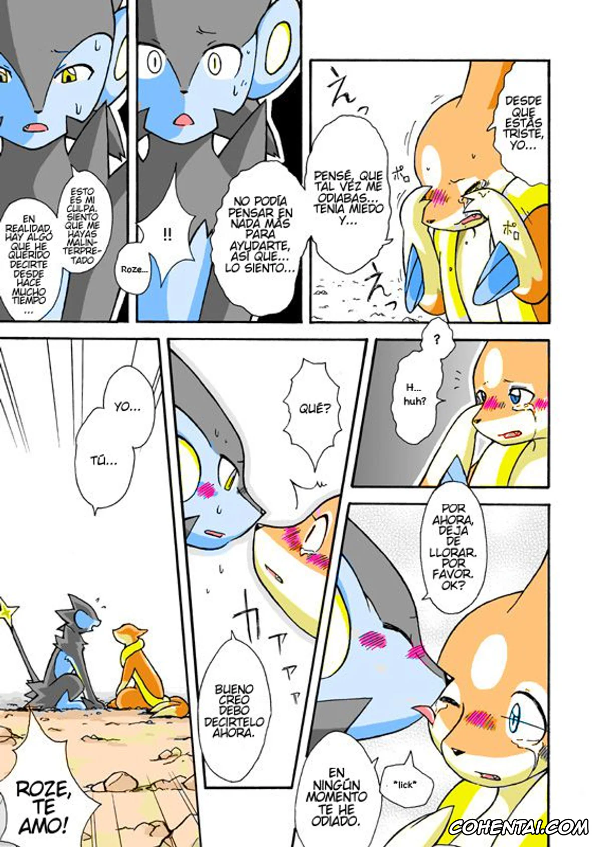 Pokemon | Pocket Monsters xxx, Floatzel xxx, Luxray xxx, Kekka Yokereba Subete Yoshi (Pokémon), pagina 7