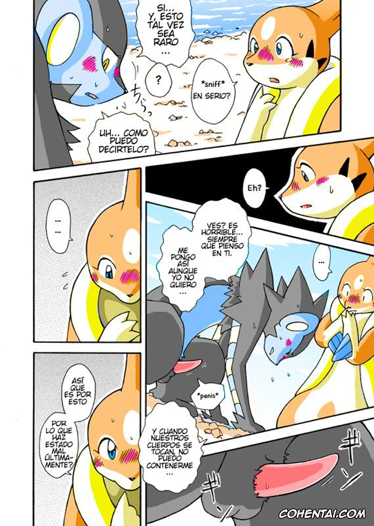 Pokemon | Pocket Monsters porno, Floatzel porno, Luxray porno, Kekka Yokereba Subete Yoshi (Pokémon), pagina 8