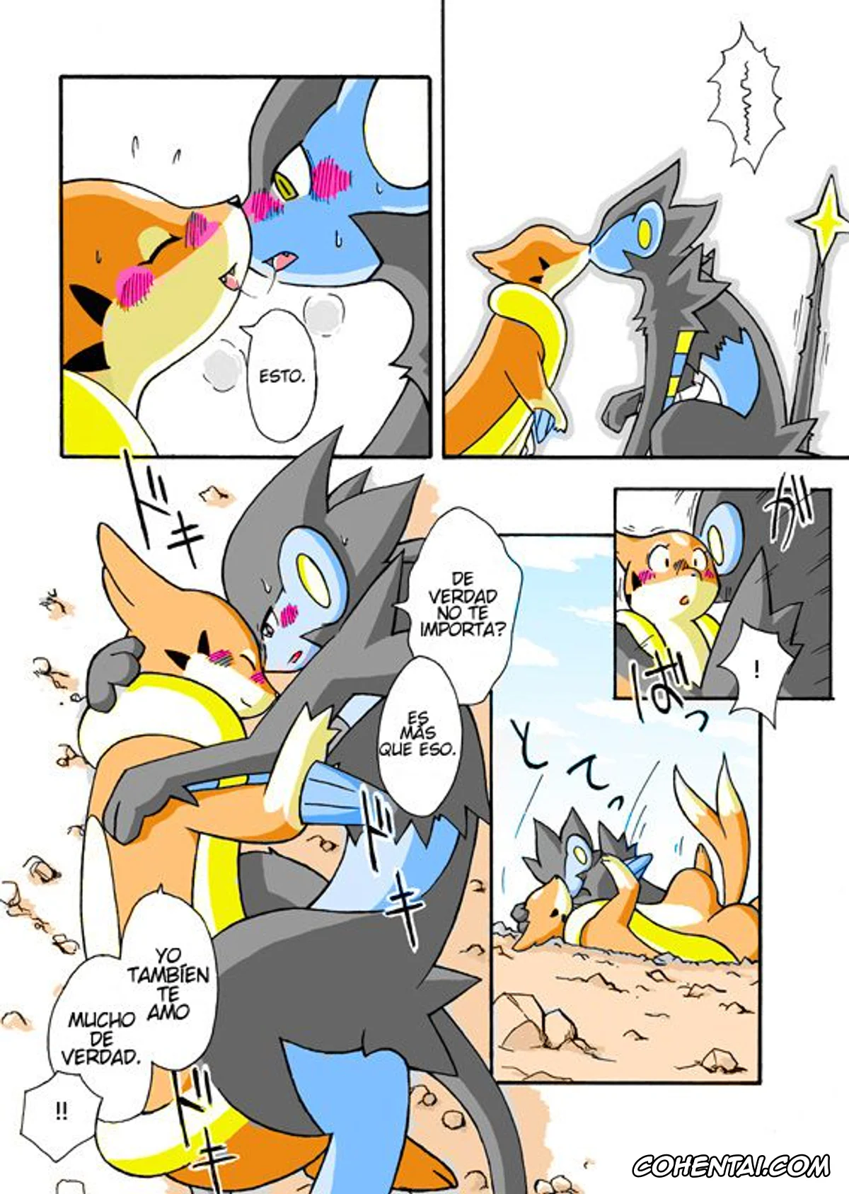 Pokemon | Pocket Monsters xxx, Floatzel xxx, Luxray xxx, Kekka Yokereba Subete Yoshi (Pokémon), pagina 10