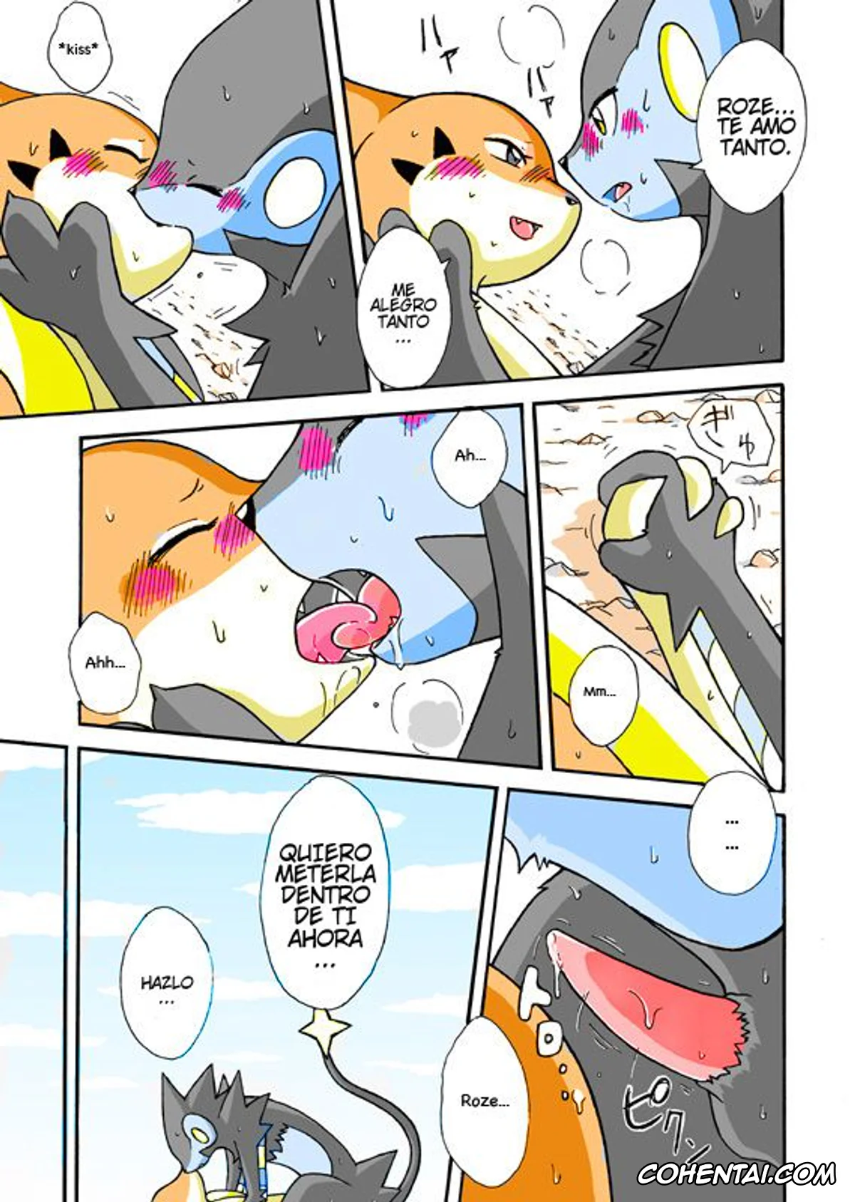 Pokemon | Pocket Monsters xxx, Floatzel xxx, Luxray xxx, Kekka Yokereba Subete Yoshi (Pokémon), pagina 13