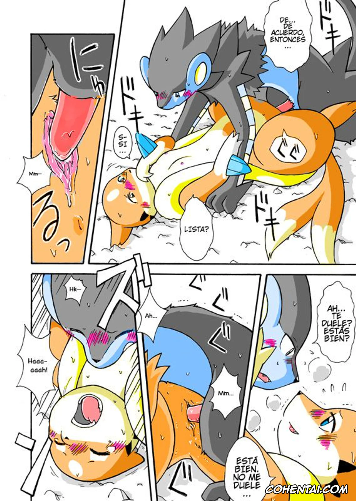 Pokemon | Pocket Monsters porno, Floatzel porno, Luxray porno, Kekka Yokereba Subete Yoshi (Pokémon), pagina 14