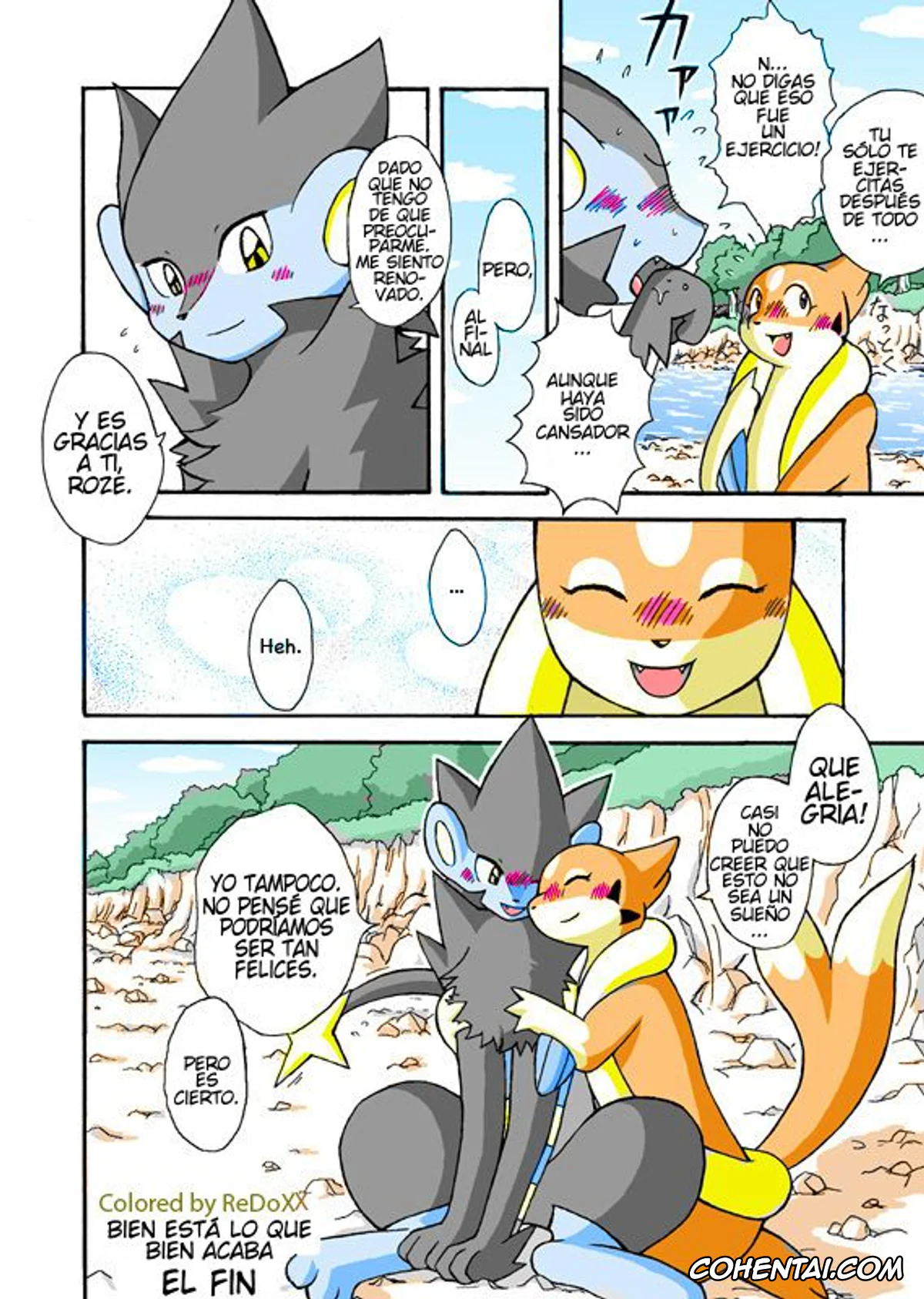 Pokemon | Pocket Monsters xxx, Floatzel xxx, Luxray xxx, Kekka Yokereba Subete Yoshi (Pokémon), pagina 22