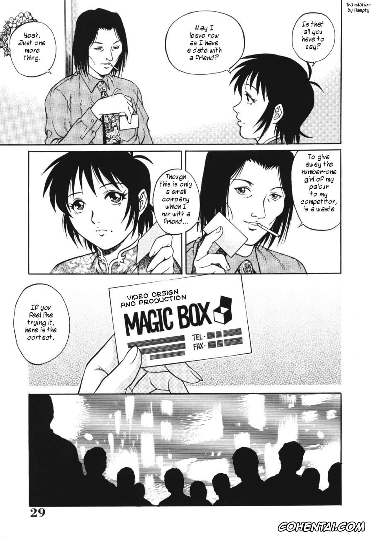 Manga porno, Tankoubon porno, Triangle – a triangular love affair, pagina 29