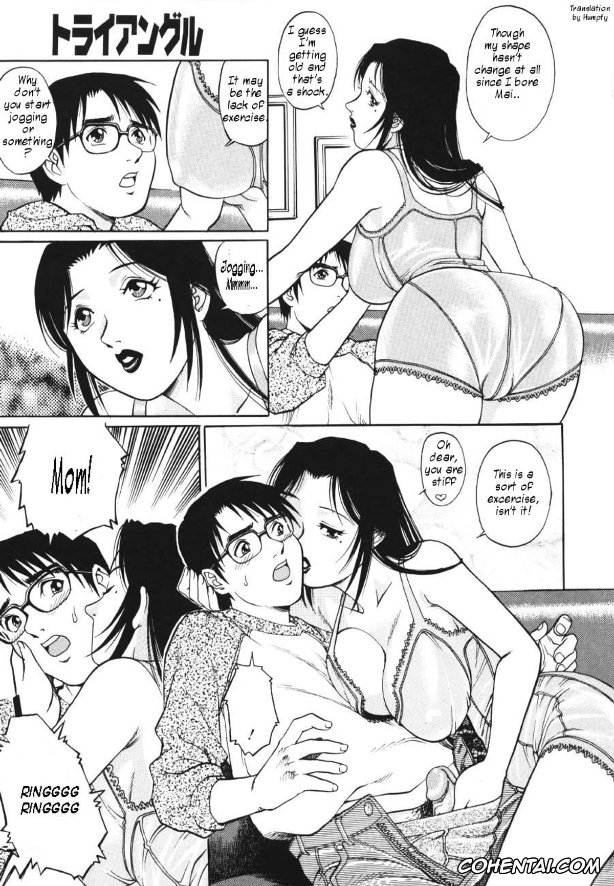 Manga hentai, Tankoubon hentai, Triangle – a triangular love affair, pagina 33